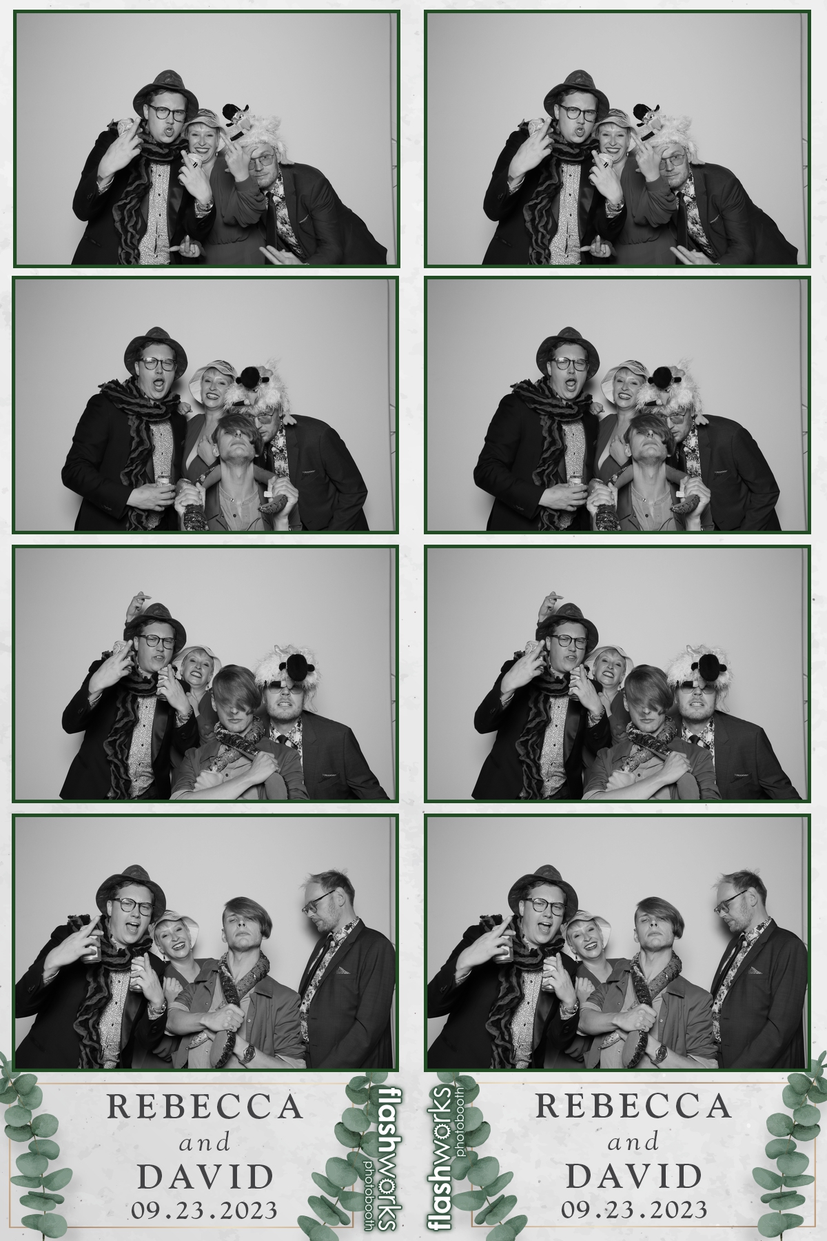 Rebecca & David's Wedding | View more photos from the event at gallery.flashworksphotobooth.com/u/FlashworksPhotoboothInc/Rebecca-Davids-Wedding