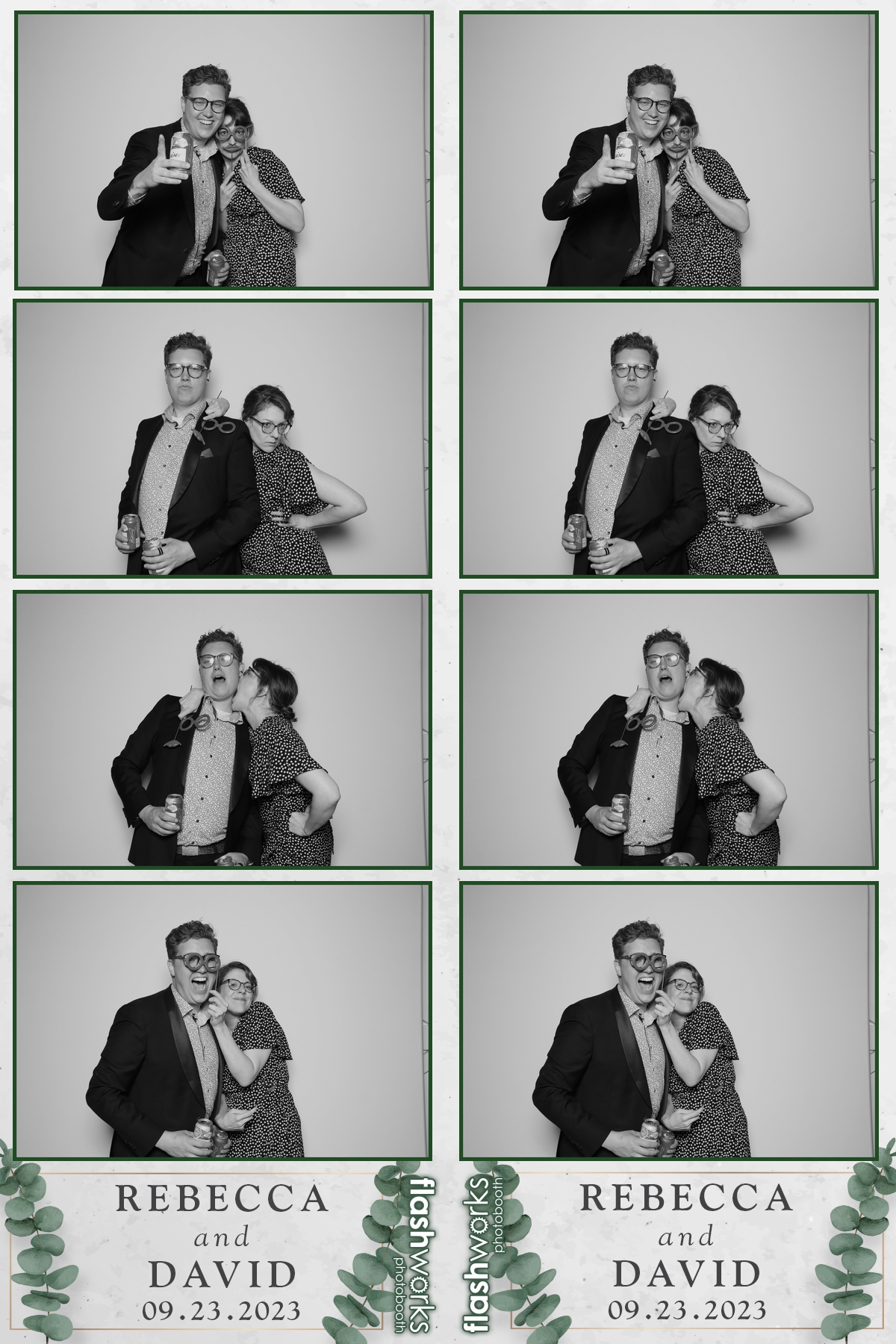 Rebecca & David's Wedding | View more photos from the event at gallery.flashworksphotobooth.com/u/FlashworksPhotoboothInc/Rebecca-Davids-Wedding