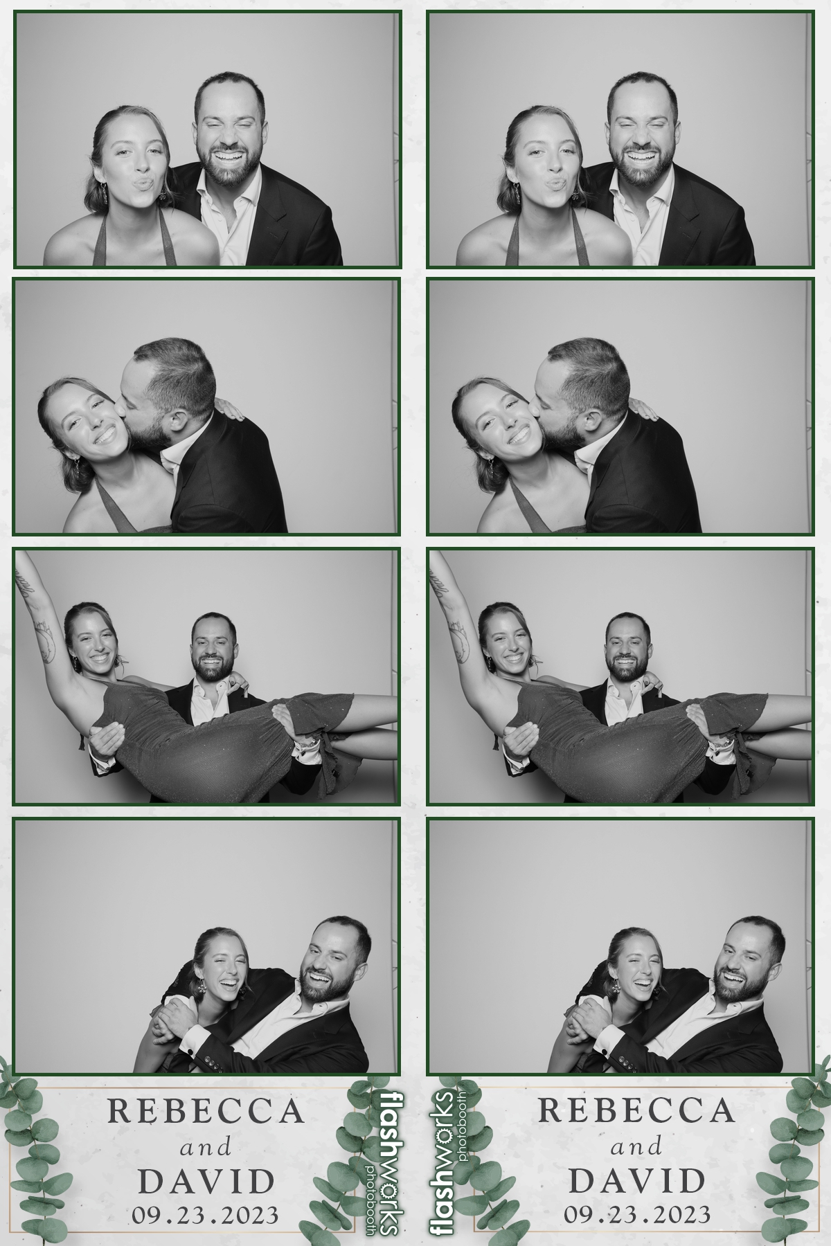 Rebecca & David's Wedding | View more photos from the event at gallery.flashworksphotobooth.com/u/FlashworksPhotoboothInc/Rebecca-Davids-Wedding