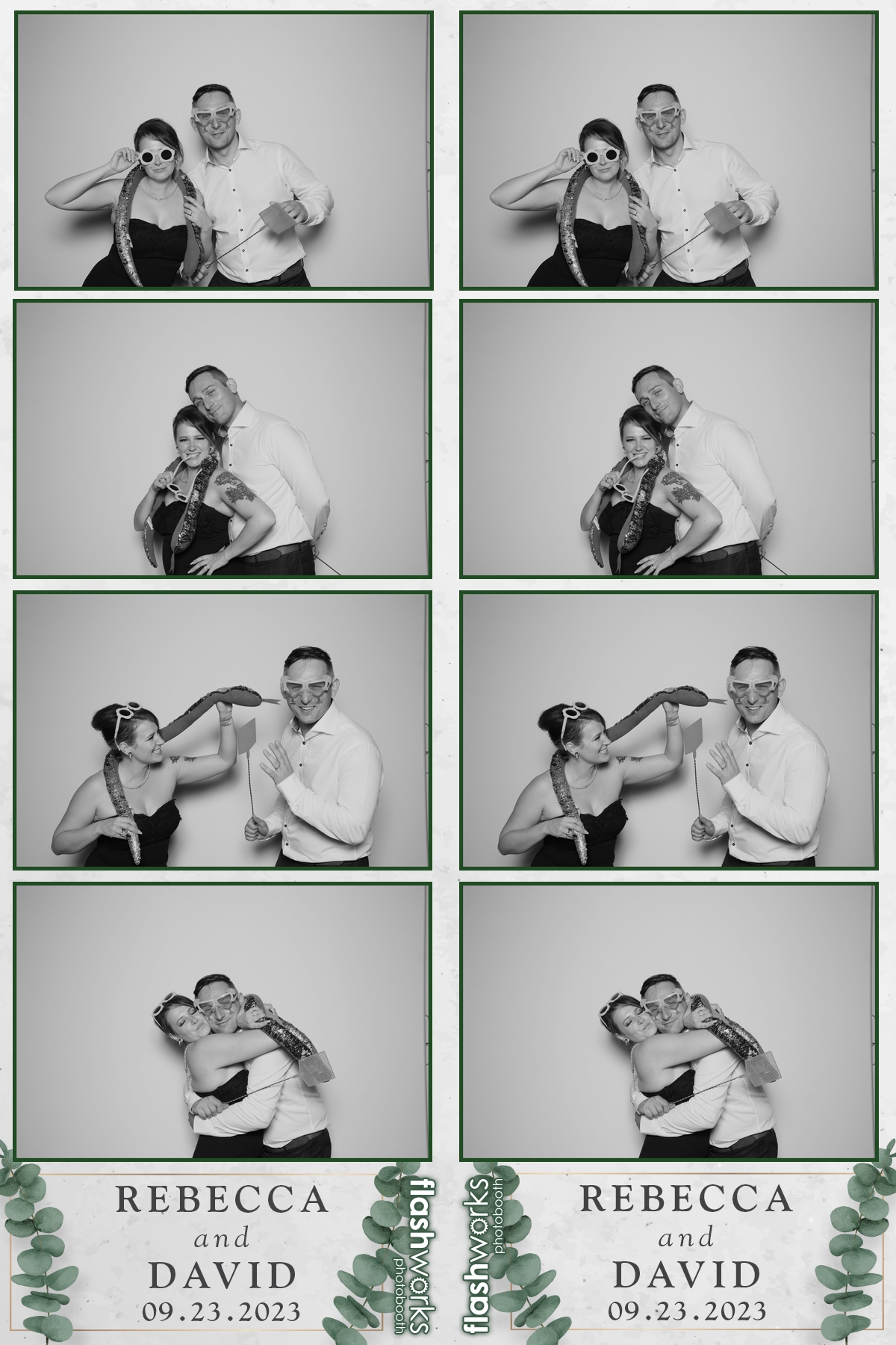 Rebecca & David's Wedding | View more photos from the event at gallery.flashworksphotobooth.com/u/FlashworksPhotoboothInc/Rebecca-Davids-Wedding