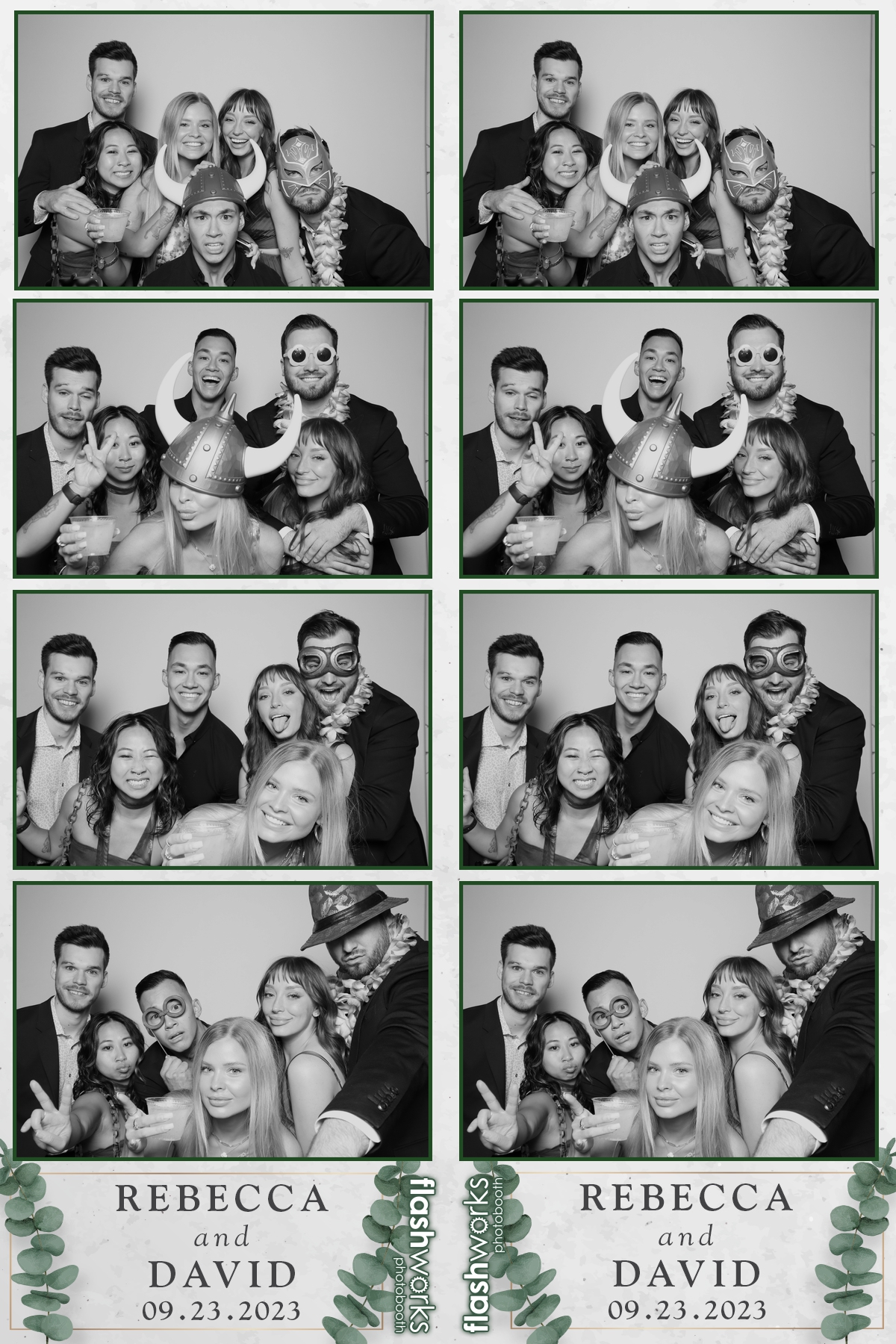 Rebecca & David's Wedding | View more photos from the event at gallery.flashworksphotobooth.com/u/FlashworksPhotoboothInc/Rebecca-Davids-Wedding