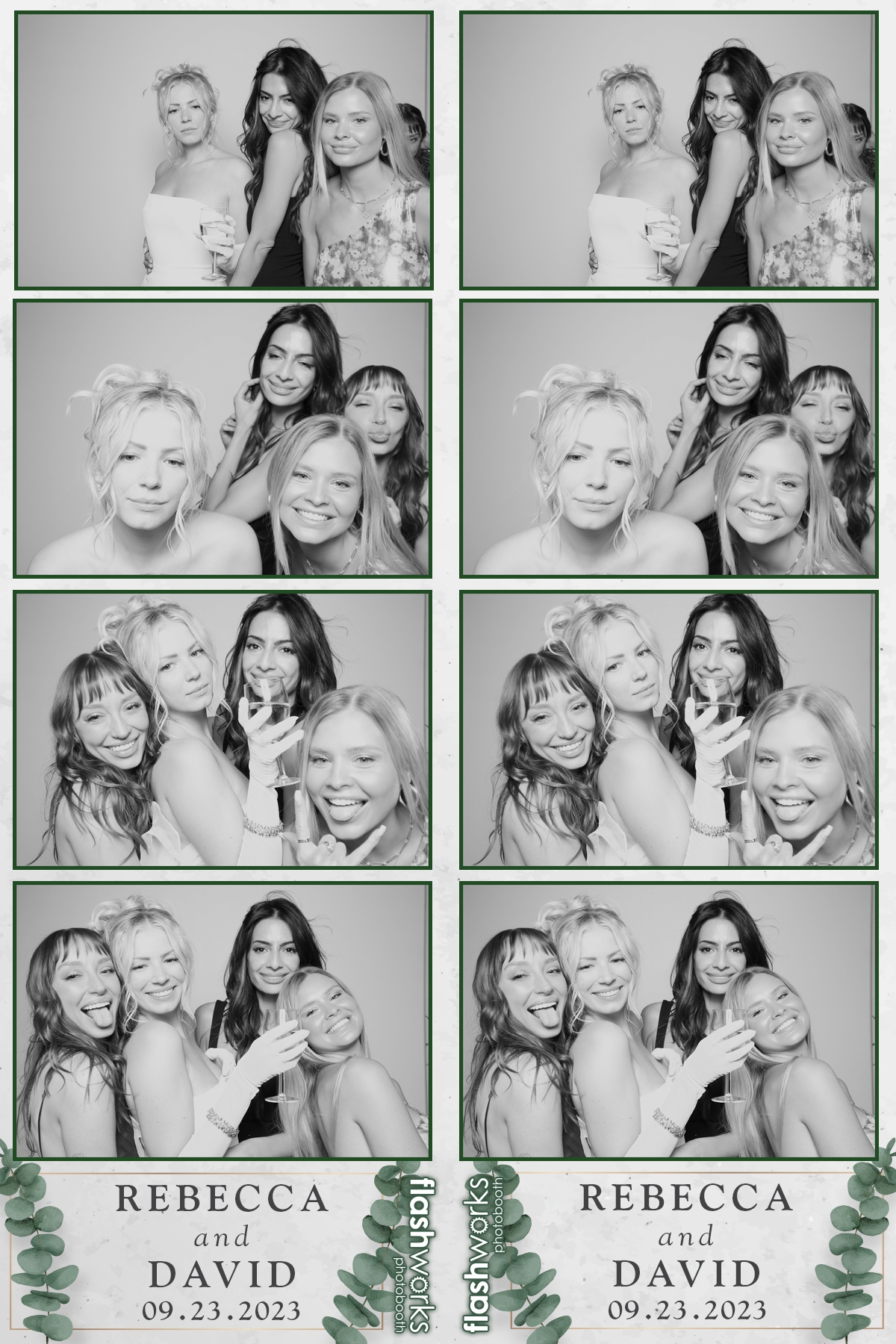 Rebecca & David's Wedding | View more photos from the event at gallery.flashworksphotobooth.com/u/FlashworksPhotoboothInc/Rebecca-Davids-Wedding