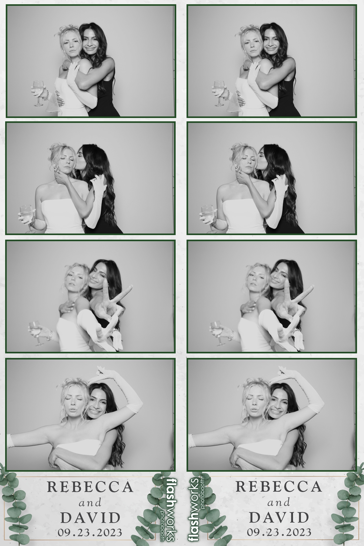 Rebecca & David's Wedding | View more photos from the event at gallery.flashworksphotobooth.com/u/FlashworksPhotoboothInc/Rebecca-Davids-Wedding