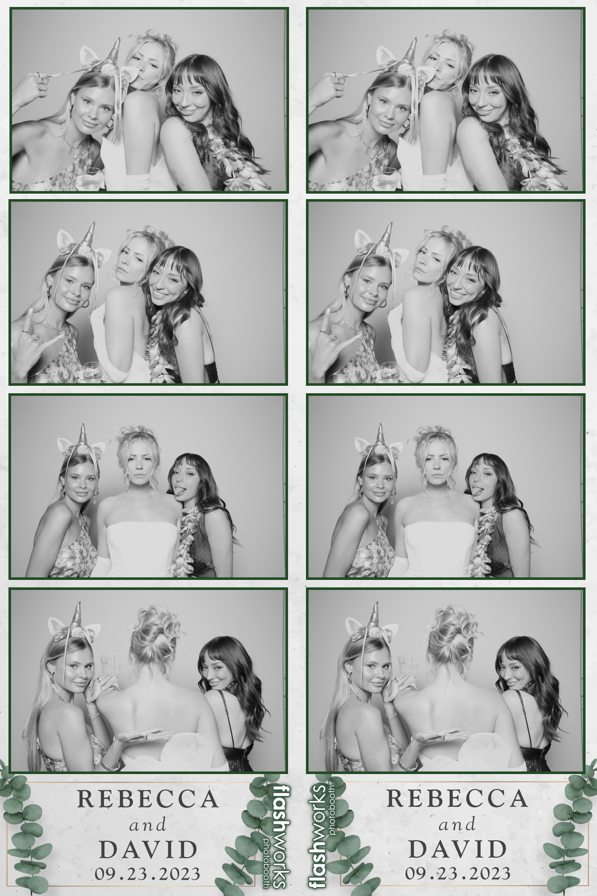 Rebecca & David's Wedding | View more photos from the event at gallery.flashworksphotobooth.com/u/FlashworksPhotoboothInc/Rebecca-Davids-Wedding