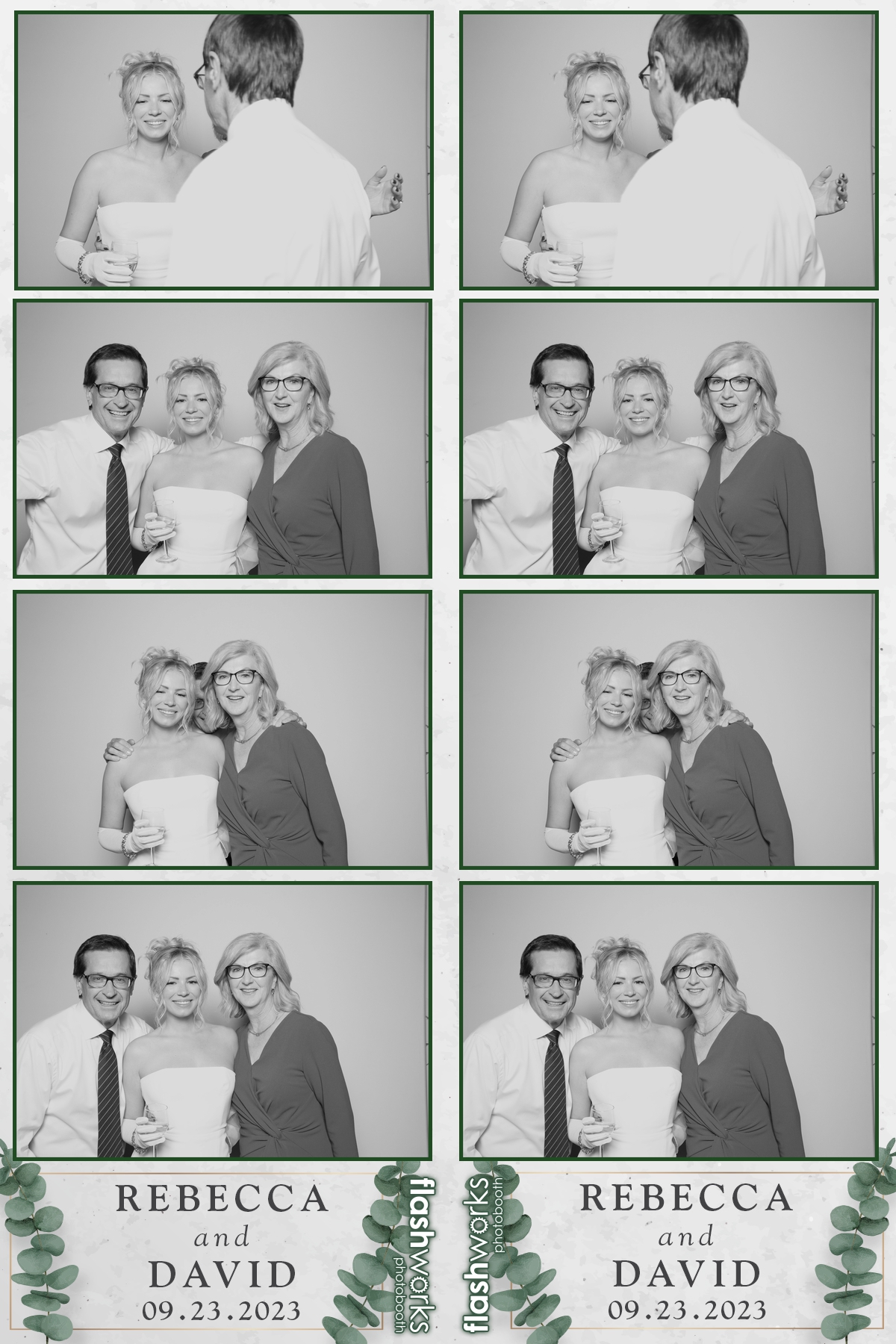 Rebecca & David's Wedding | View more photos from the event at gallery.flashworksphotobooth.com/u/FlashworksPhotoboothInc/Rebecca-Davids-Wedding