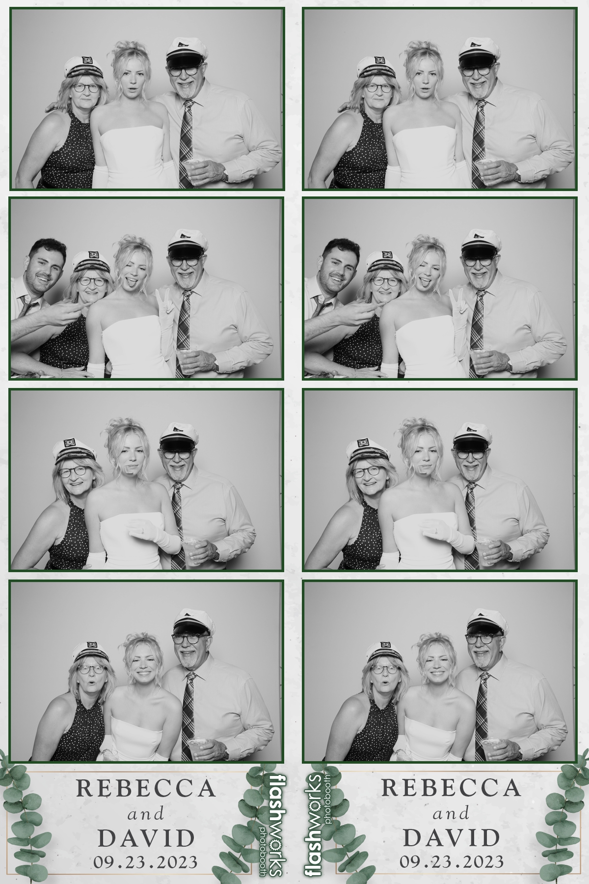 Rebecca & David's Wedding | View more photos from the event at gallery.flashworksphotobooth.com/u/FlashworksPhotoboothInc/Rebecca-Davids-Wedding
