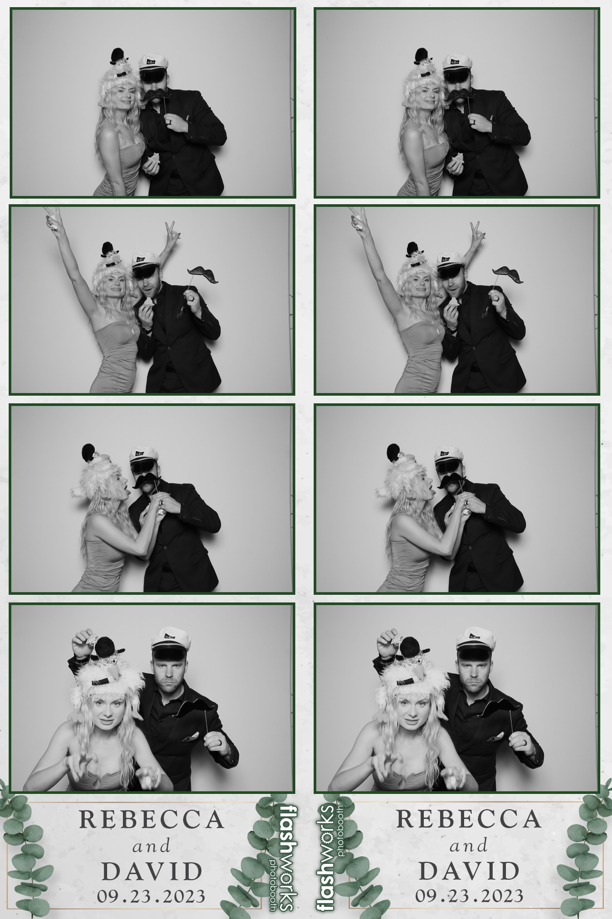 Rebecca & David's Wedding | View more photos from the event at gallery.flashworksphotobooth.com/u/FlashworksPhotoboothInc/Rebecca-Davids-Wedding