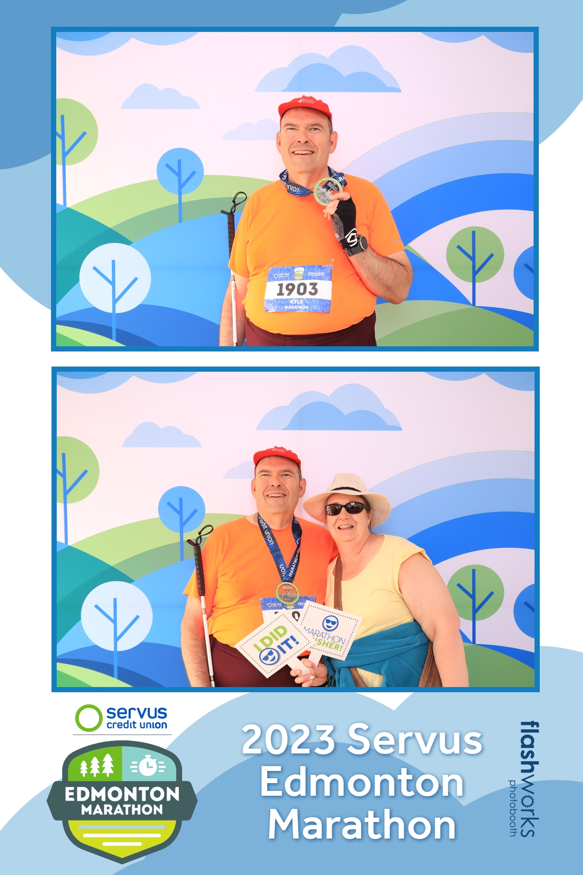 Servus Edmonton Marathon | View more photos from the event at gallery.flashworksphotobooth.com/u/FlashworksPhotoboothInc/Servus-Edmonton-Marathon