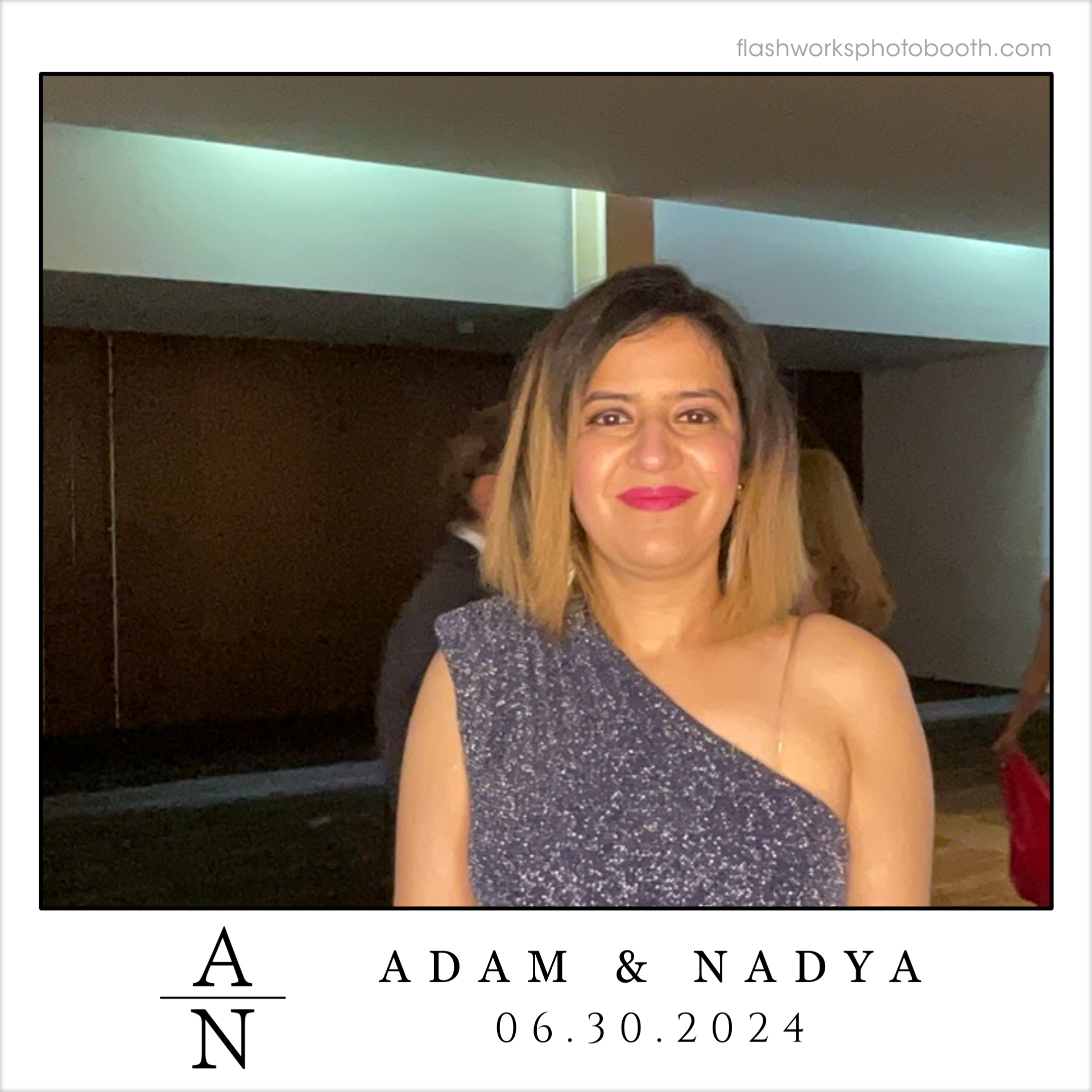 Adam & Nadya's Wedding | View more photos from the event at gallery.flashworksphotobooth.com/u/FlashworksPhotoboothInc/Adam-Nadyas-Wedding