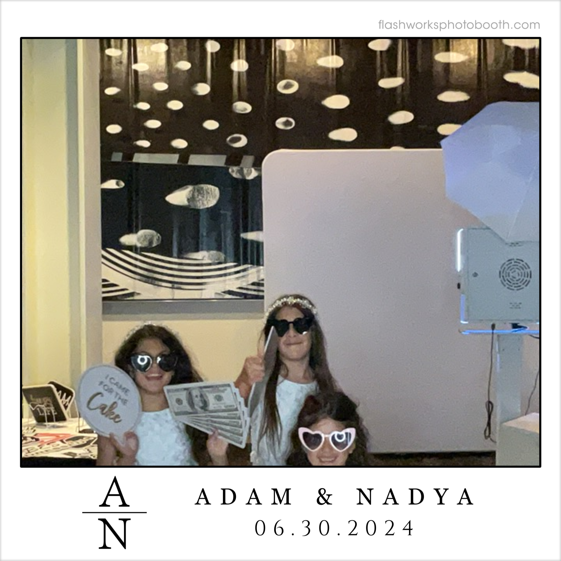 Adam & Nadya's Wedding | View more photos from the event at gallery.flashworksphotobooth.com/u/FlashworksPhotoboothInc/Adam-Nadyas-Wedding