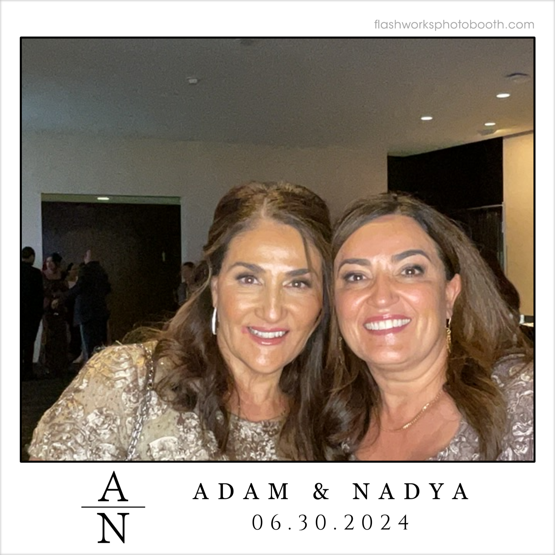 Adam & Nadya's Wedding | View more photos from the event at gallery.flashworksphotobooth.com/u/FlashworksPhotoboothInc/Adam-Nadyas-Wedding