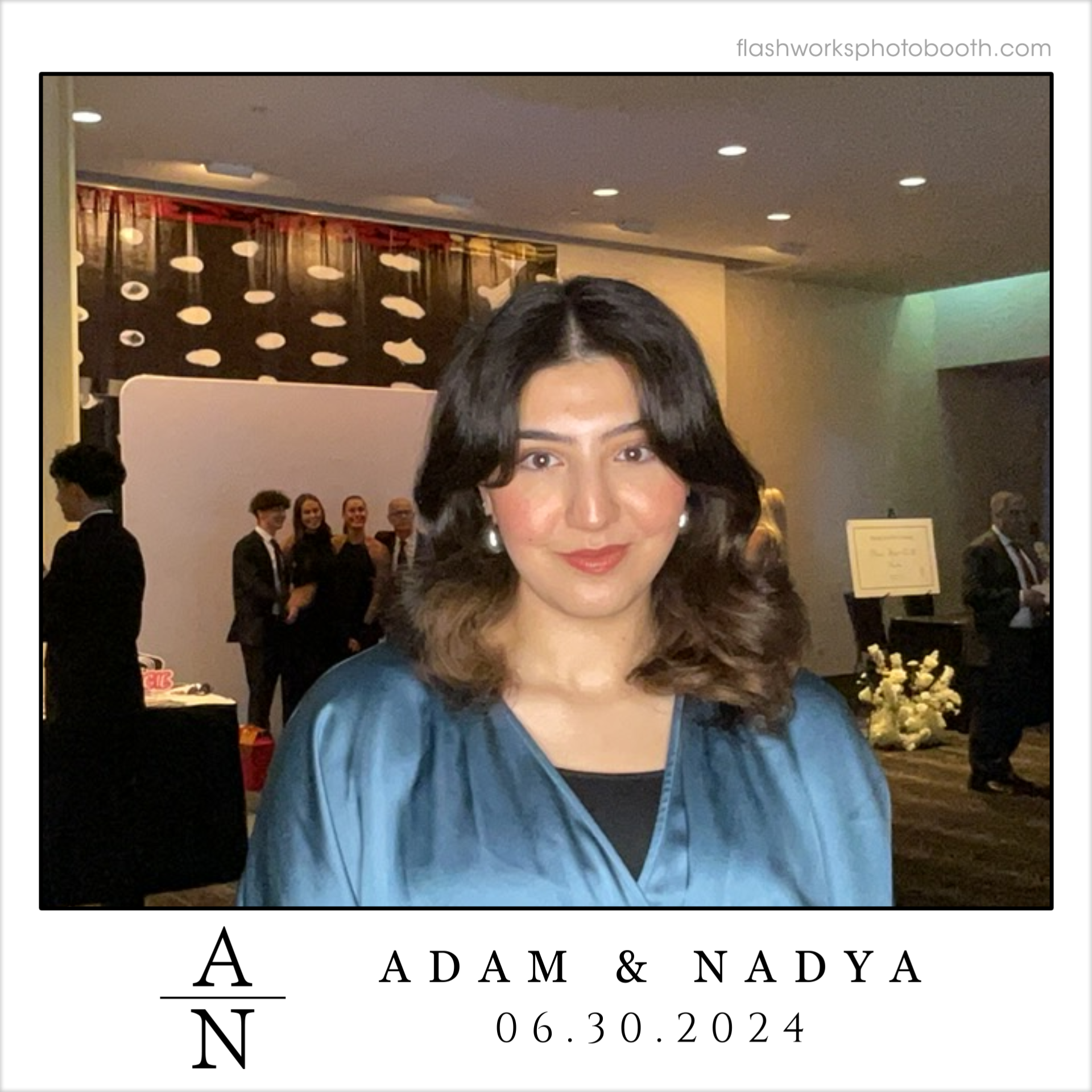 Adam & Nadya's Wedding | View more photos from the event at gallery.flashworksphotobooth.com/u/FlashworksPhotoboothInc/Adam-Nadyas-Wedding