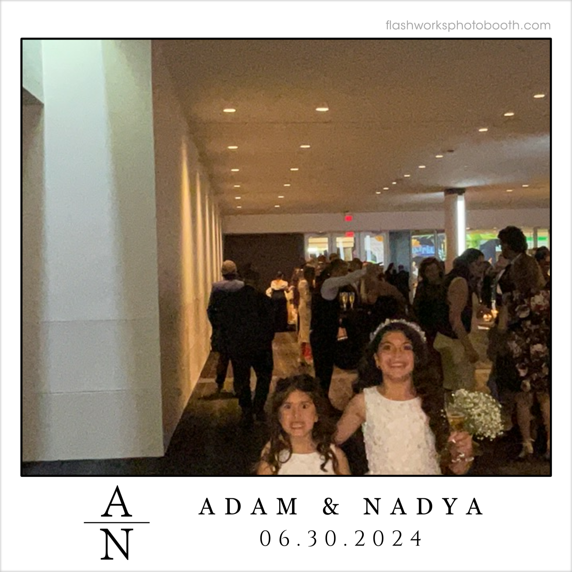 Adam & Nadya's Wedding | View more photos from the event at gallery.flashworksphotobooth.com/u/FlashworksPhotoboothInc/Adam-Nadyas-Wedding