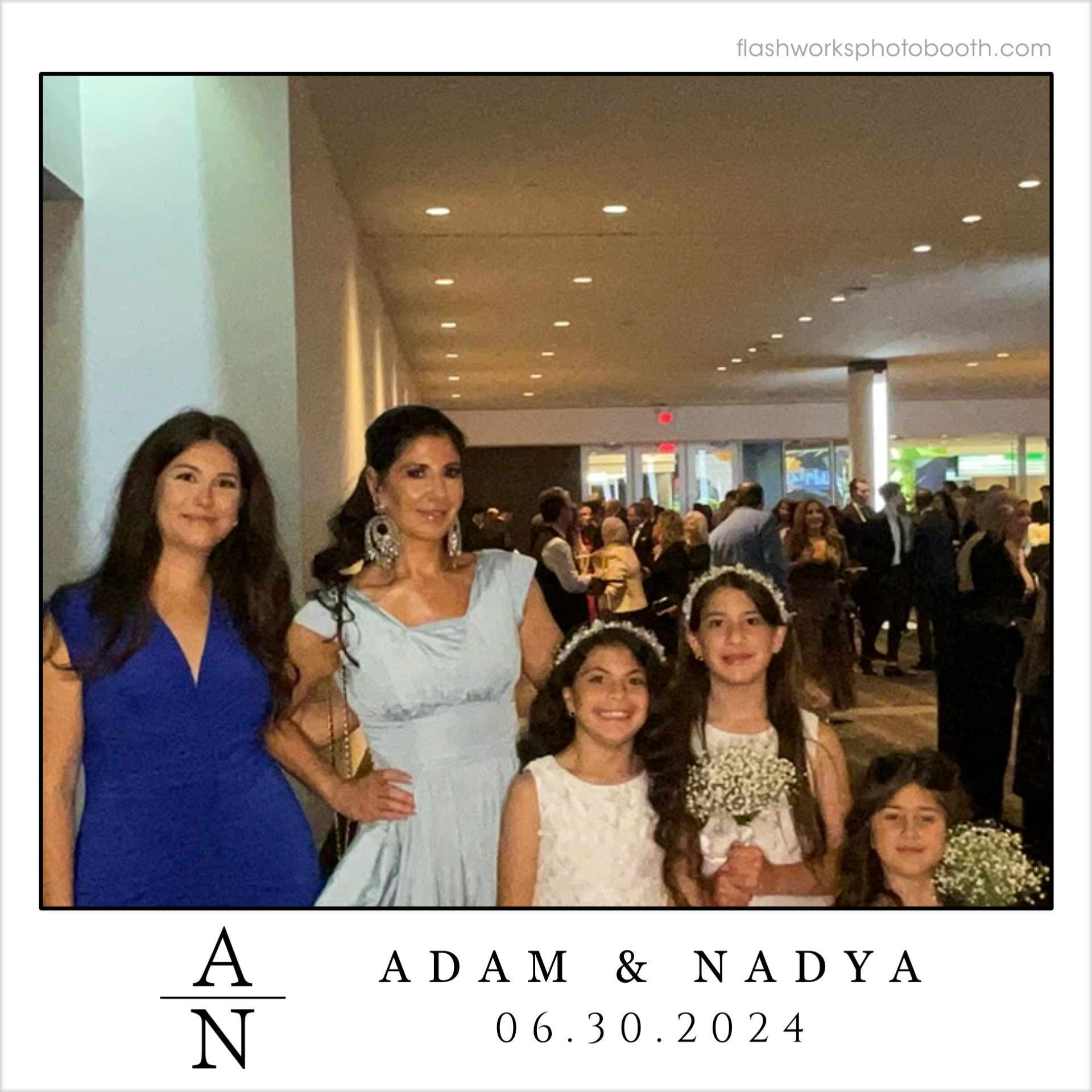 Adam & Nadya's Wedding | View more photos from the event at gallery.flashworksphotobooth.com/u/FlashworksPhotoboothInc/Adam-Nadyas-Wedding