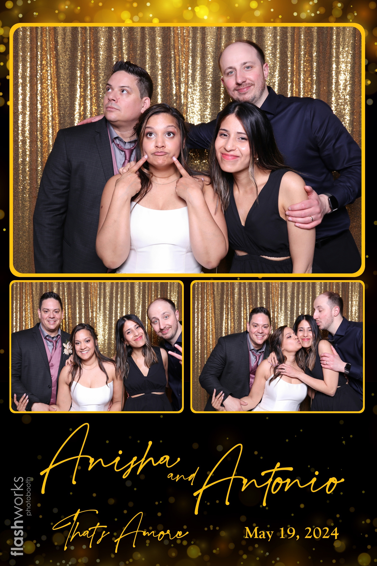 Anisha & Antonio | View more photos from the event at gallery.flashworksphotobooth.com/u/FlashworksPhotoboothInc/Anisha-Antonio