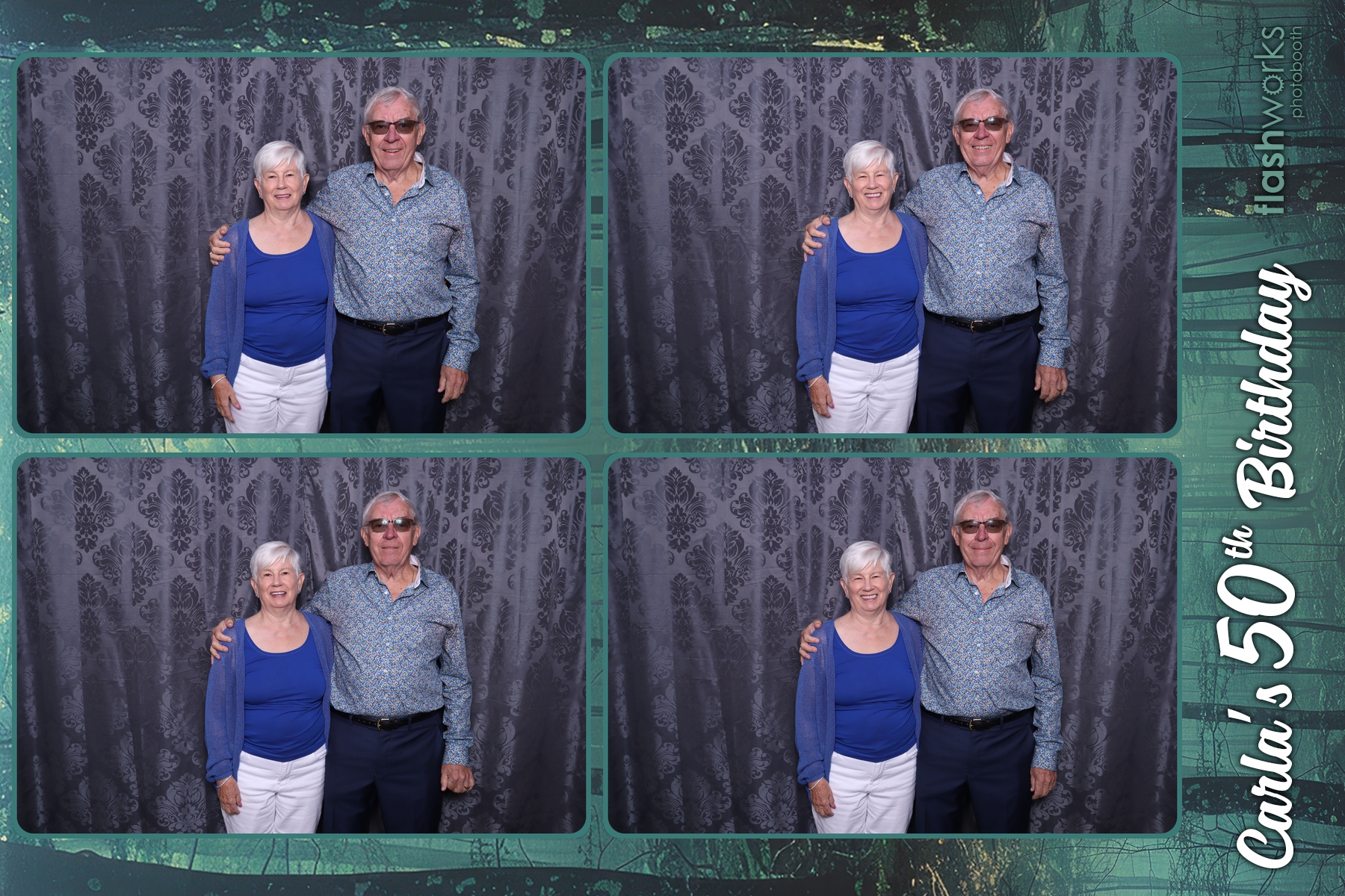 Carla's 50th Birthday | View more photos from the event at gallery.flashworksphotobooth.com/u/FlashworksPhotoboothInc/Carlas-50th-Birthday