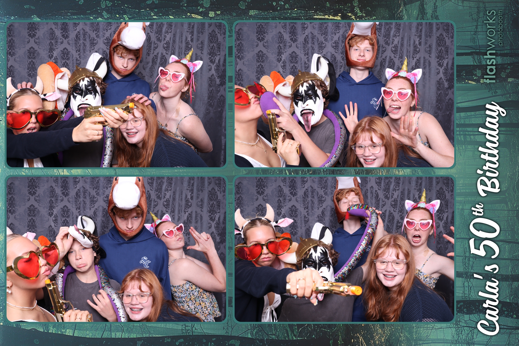 Carla's 50th Birthday | View more photos from the event at gallery.flashworksphotobooth.com/u/FlashworksPhotoboothInc/Carlas-50th-Birthday