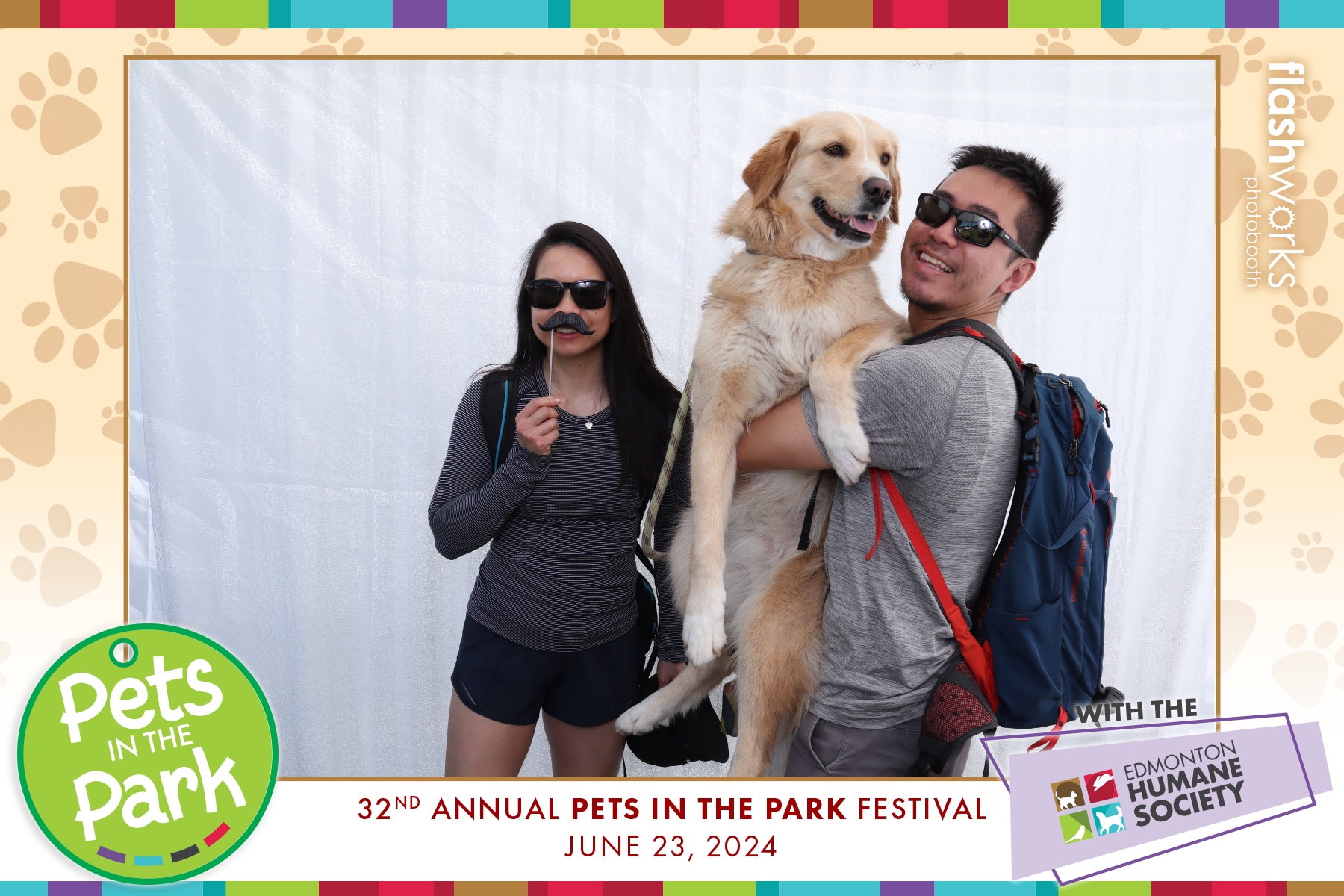 Edmonton Humane Society Pets in the Park | View more photos from the event at gallery.flashworksphotobooth.com/u/FlashworksPhotoboothInc/Edmonton-Humane-Society-Pets-in-the-Park-0