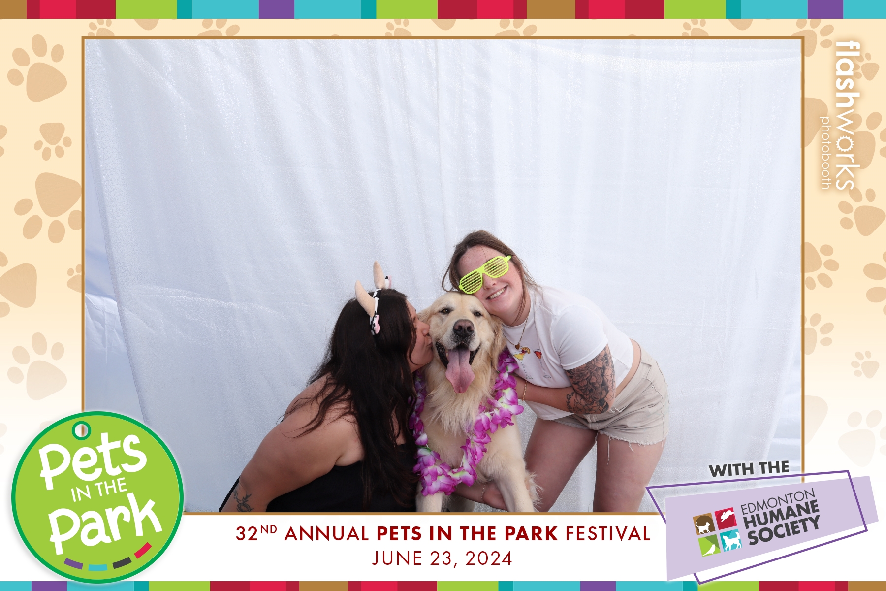 Edmonton Humane Society Pets in the Park | View more photos from the event at gallery.flashworksphotobooth.com/u/FlashworksPhotoboothInc/Edmonton-Humane-Society-Pets-in-the-Park-0