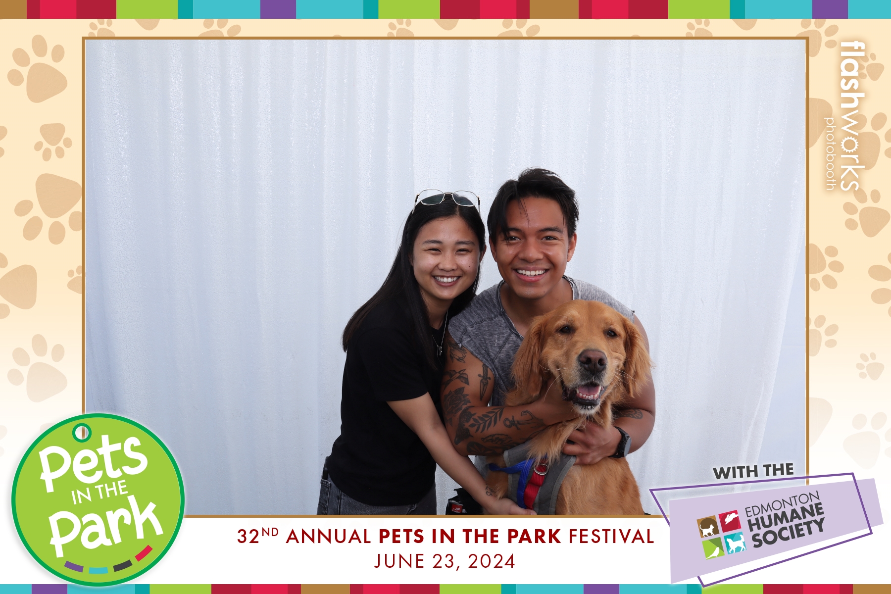 Edmonton Humane Society Pets in the Park | View more photos from the event at gallery.flashworksphotobooth.com/u/FlashworksPhotoboothInc/Edmonton-Humane-Society-Pets-in-the-Park-0