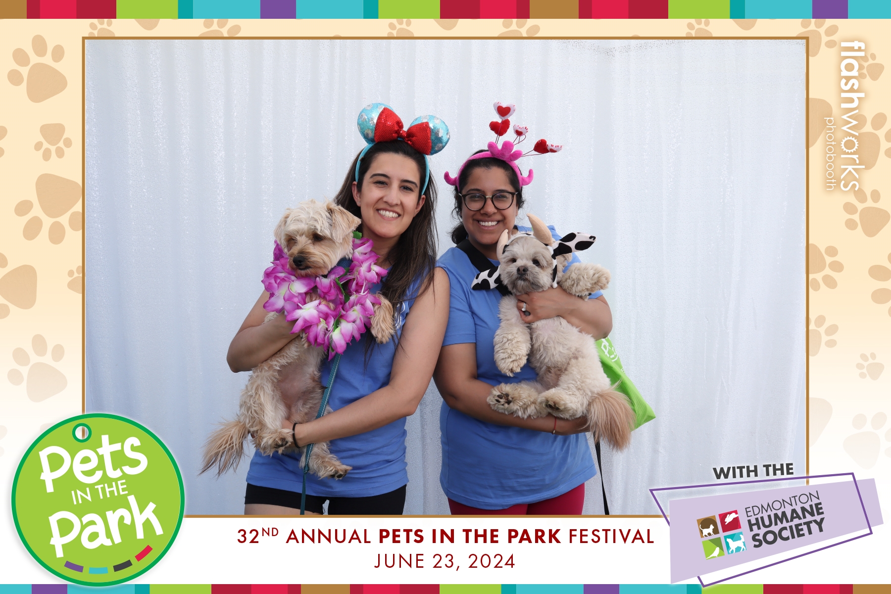 Edmonton Humane Society Pets in the Park | View more photos from the event at gallery.flashworksphotobooth.com/u/FlashworksPhotoboothInc/Edmonton-Humane-Society-Pets-in-the-Park-0