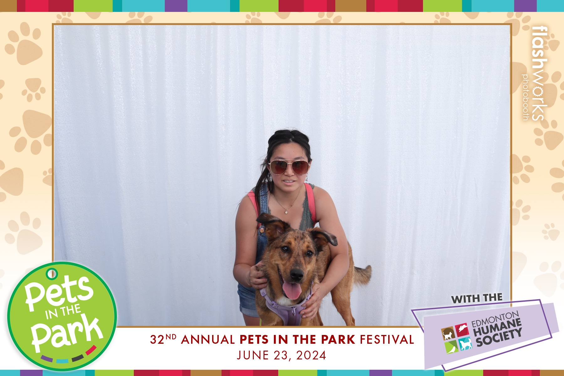 Edmonton Humane Society Pets in the Park | View more photos from the event at gallery.flashworksphotobooth.com/u/FlashworksPhotoboothInc/Edmonton-Humane-Society-Pets-in-the-Park-0