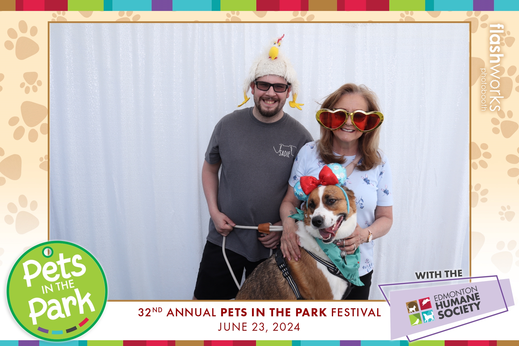 Edmonton Humane Society Pets in the Park | View more photos from the event at gallery.flashworksphotobooth.com/u/FlashworksPhotoboothInc/Edmonton-Humane-Society-Pets-in-the-Park-0