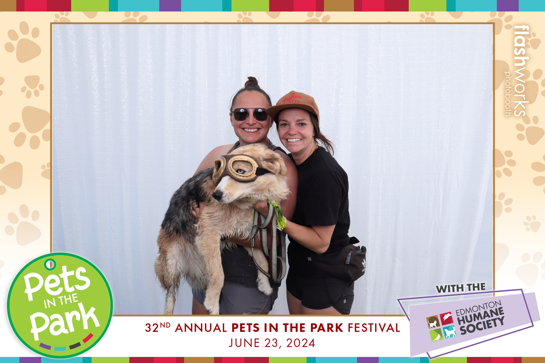 Edmonton Humane Society Pets in the Park | View more photos from the event at gallery.flashworksphotobooth.com/u/FlashworksPhotoboothInc/Edmonton-Humane-Society-Pets-in-the-Park-0