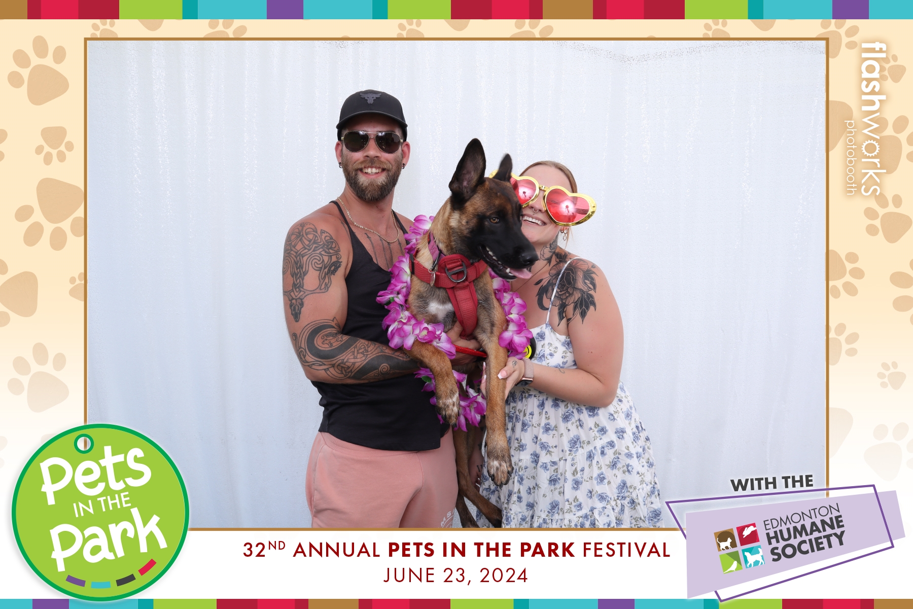 Edmonton Humane Society Pets in the Park | View more photos from the event at gallery.flashworksphotobooth.com/u/FlashworksPhotoboothInc/Edmonton-Humane-Society-Pets-in-the-Park-0