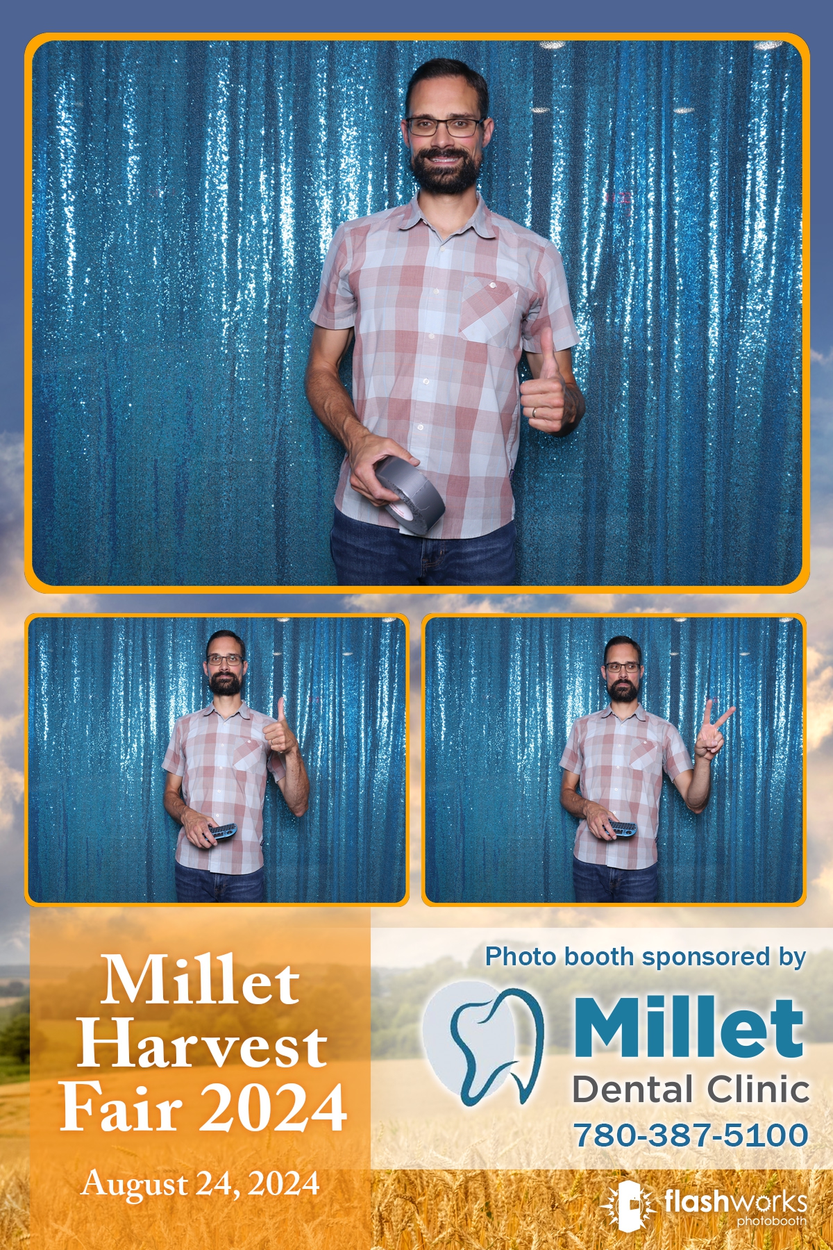 Millet Harvest Fair 20204 | View more photos from the event at gallery.flashworksphotobooth.com/u/FlashworksPhotoboothInc/Millet-Harvest-Fair-20204