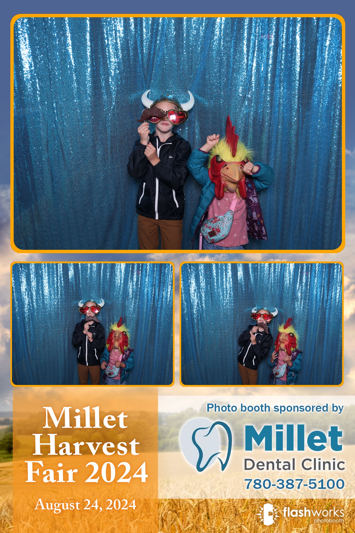 Millet Harvest Fair 20204 | View more photos from the event at gallery.flashworksphotobooth.com/u/FlashworksPhotoboothInc/Millet-Harvest-Fair-20204