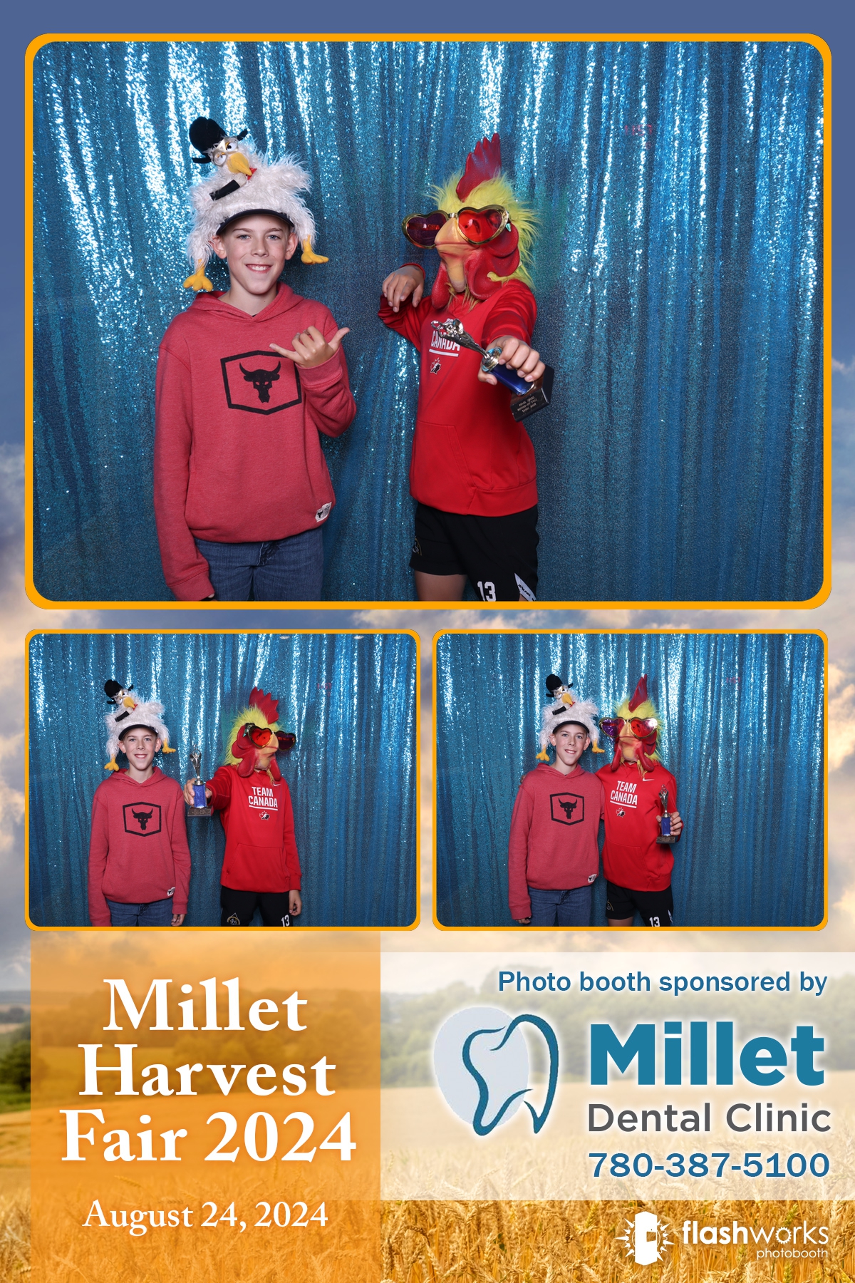 Millet Harvest Fair 20204 | View more photos from the event at gallery.flashworksphotobooth.com/u/FlashworksPhotoboothInc/Millet-Harvest-Fair-20204
