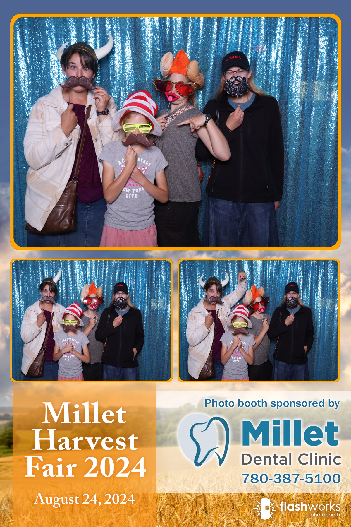Millet Harvest Fair 20204 | View more photos from the event at gallery.flashworksphotobooth.com/u/FlashworksPhotoboothInc/Millet-Harvest-Fair-20204