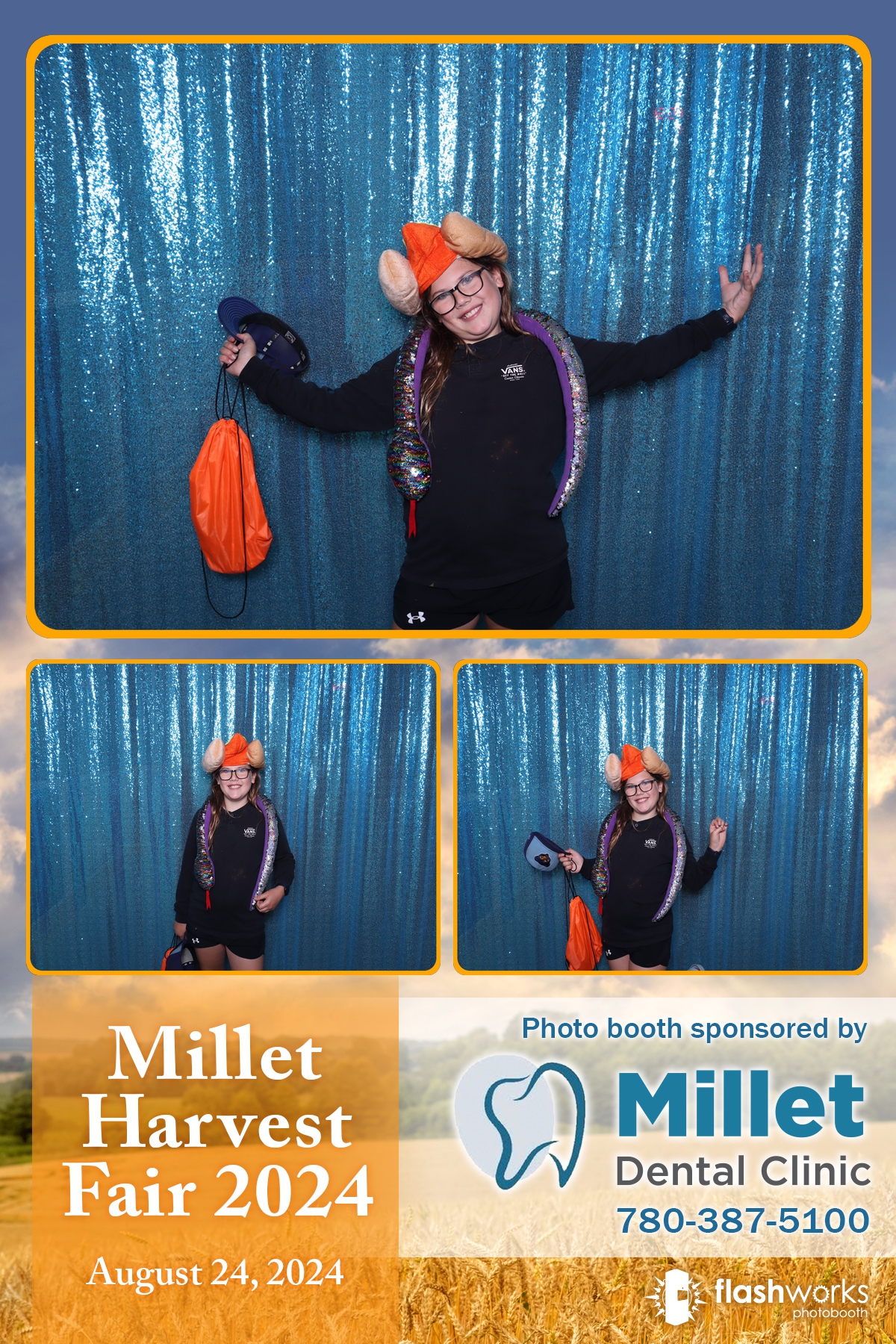 Millet Harvest Fair 20204 | View more photos from the event at gallery.flashworksphotobooth.com/u/FlashworksPhotoboothInc/Millet-Harvest-Fair-20204