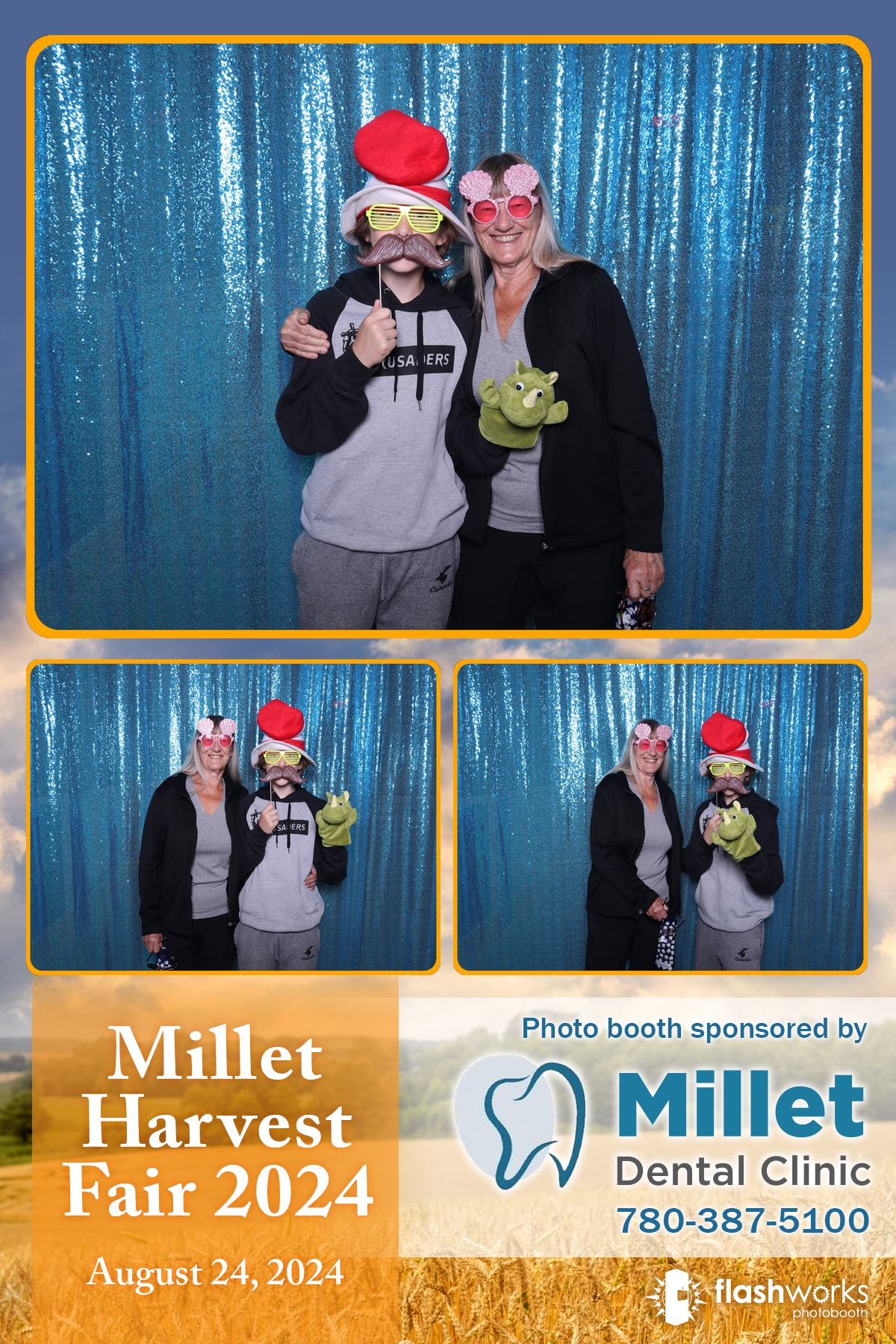Millet Harvest Fair 20204 | View more photos from the event at gallery.flashworksphotobooth.com/u/FlashworksPhotoboothInc/Millet-Harvest-Fair-20204
