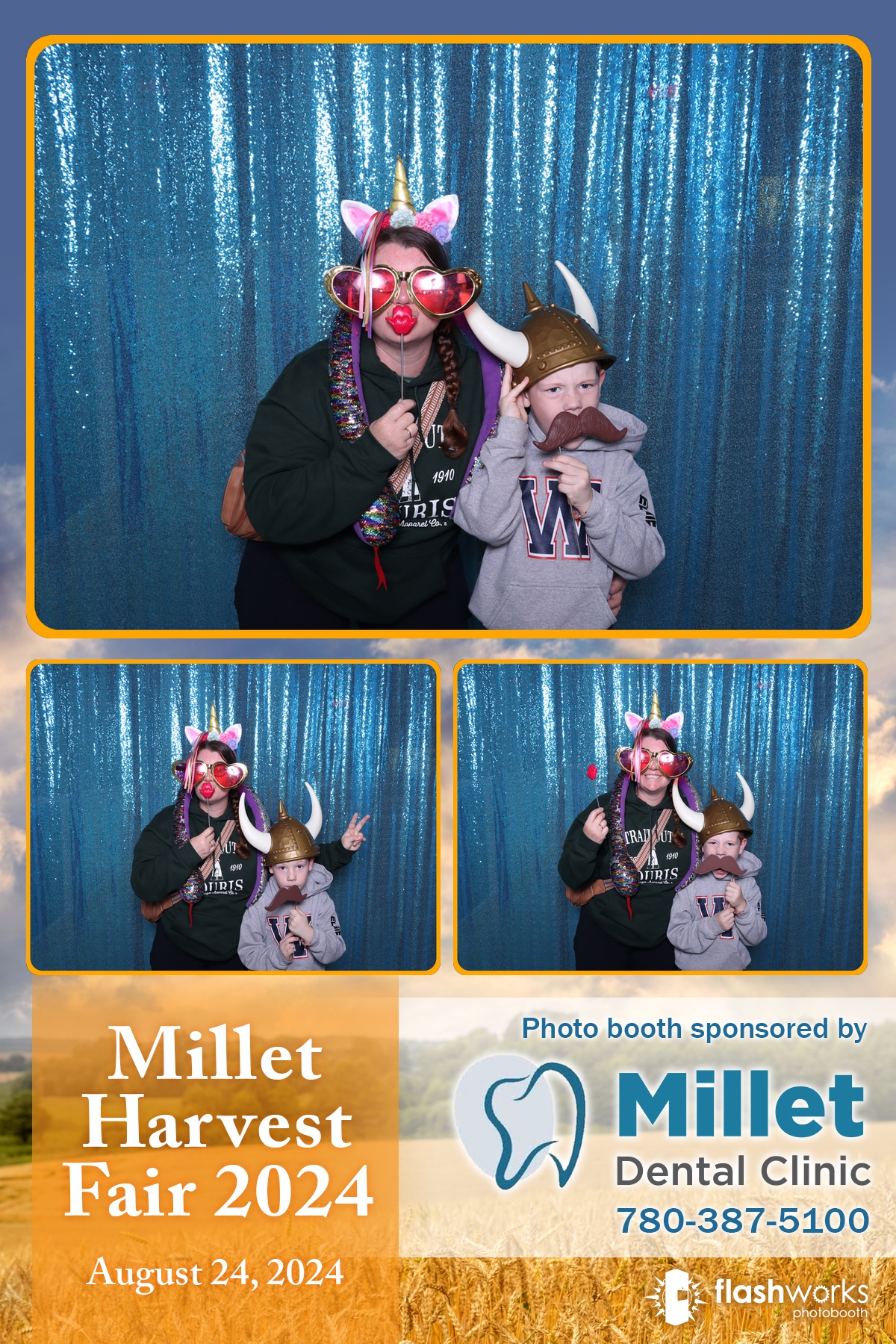 Millet Harvest Fair 20204 | View more photos from the event at gallery.flashworksphotobooth.com/u/FlashworksPhotoboothInc/Millet-Harvest-Fair-20204