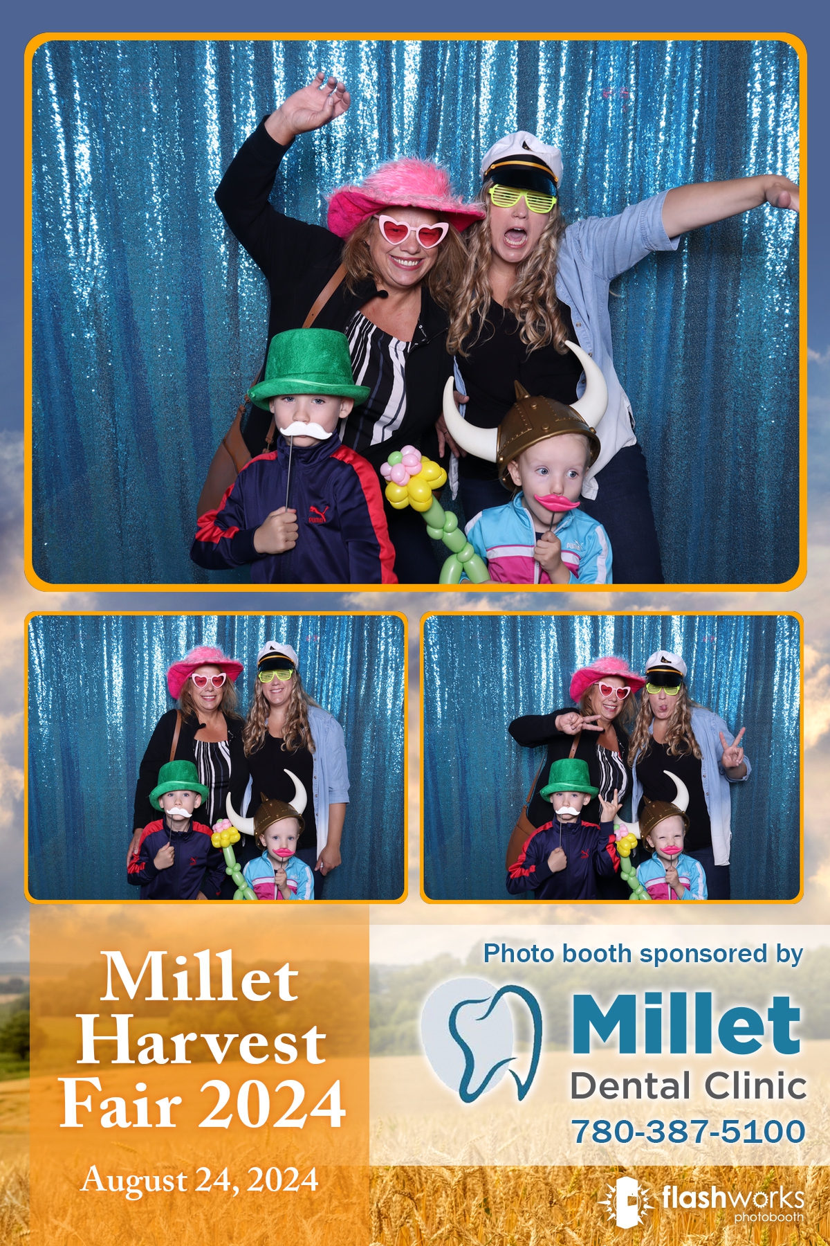 Millet Harvest Fair 20204 | View more photos from the event at gallery.flashworksphotobooth.com/u/FlashworksPhotoboothInc/Millet-Harvest-Fair-20204