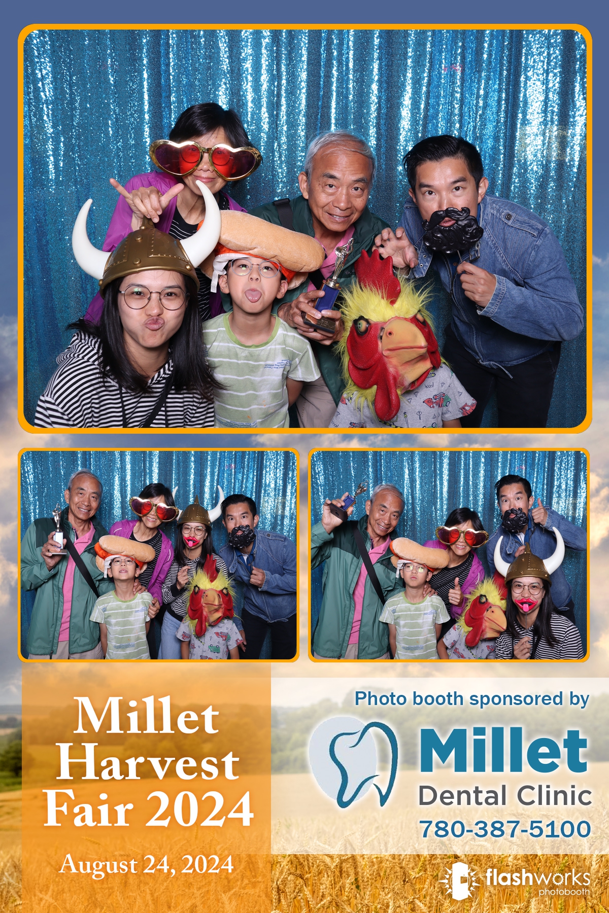 Millet Harvest Fair 20204 | View more photos from the event at gallery.flashworksphotobooth.com/u/FlashworksPhotoboothInc/Millet-Harvest-Fair-20204