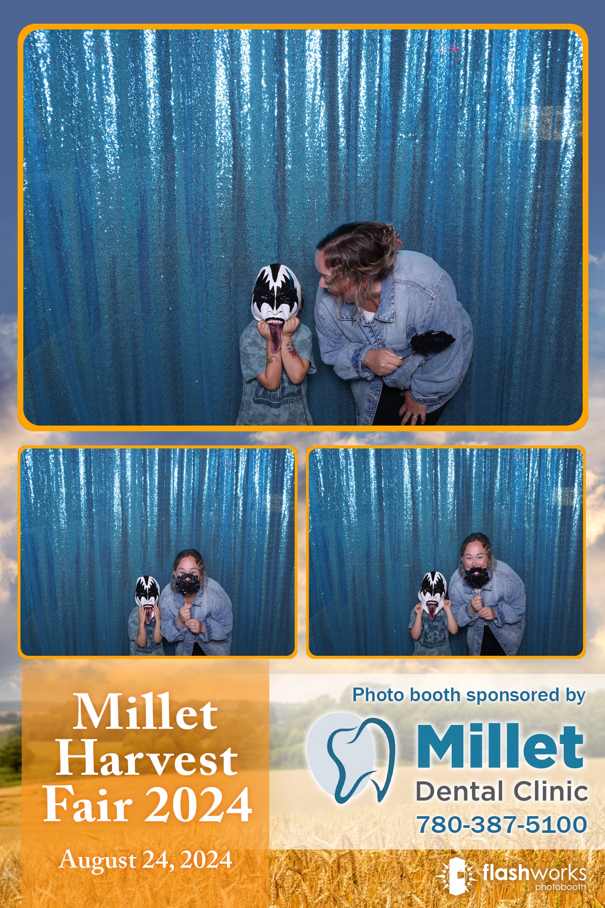 Millet Harvest Fair 20204 | View more photos from the event at gallery.flashworksphotobooth.com/u/FlashworksPhotoboothInc/Millet-Harvest-Fair-20204