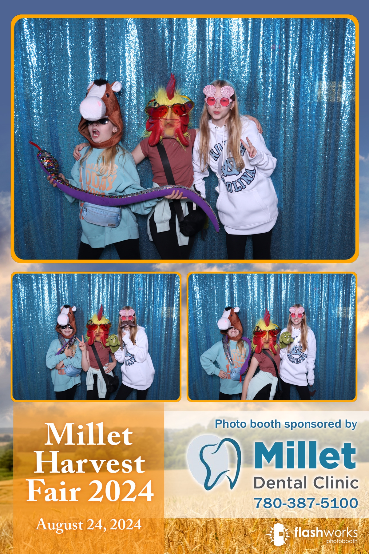 Millet Harvest Fair 20204 | View more photos from the event at gallery.flashworksphotobooth.com/u/FlashworksPhotoboothInc/Millet-Harvest-Fair-20204