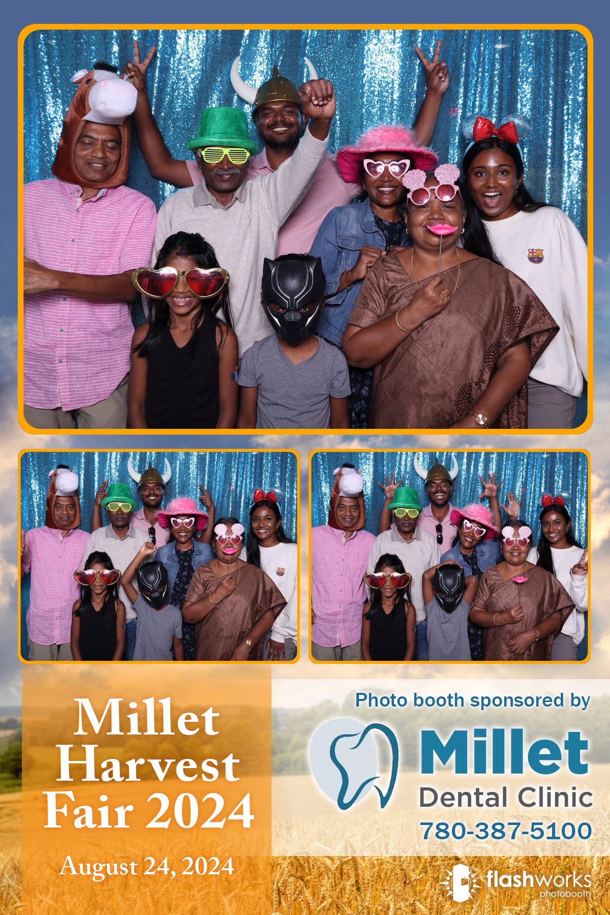 Millet Harvest Fair 20204 | View more photos from the event at gallery.flashworksphotobooth.com/u/FlashworksPhotoboothInc/Millet-Harvest-Fair-20204