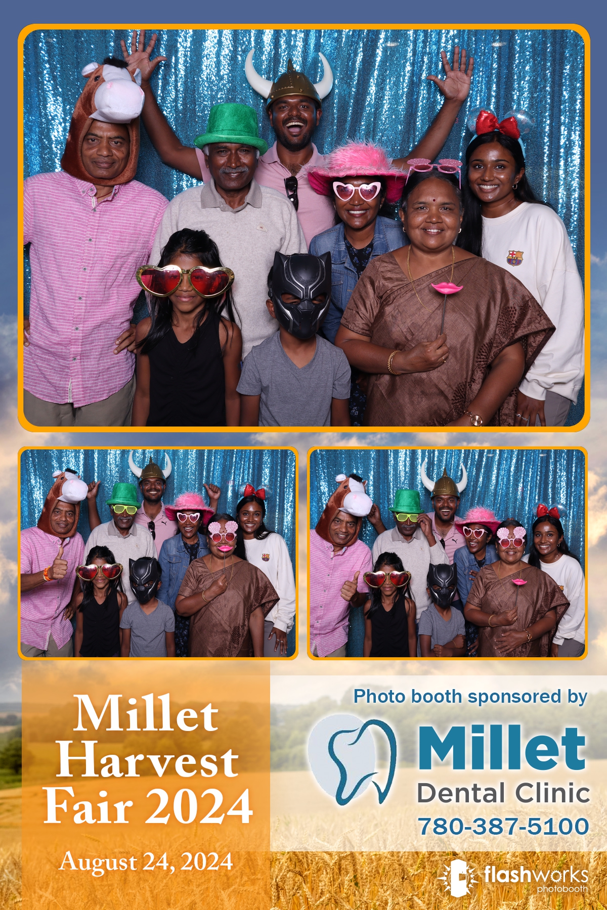 Millet Harvest Fair 20204 | View more photos from the event at gallery.flashworksphotobooth.com/u/FlashworksPhotoboothInc/Millet-Harvest-Fair-20204