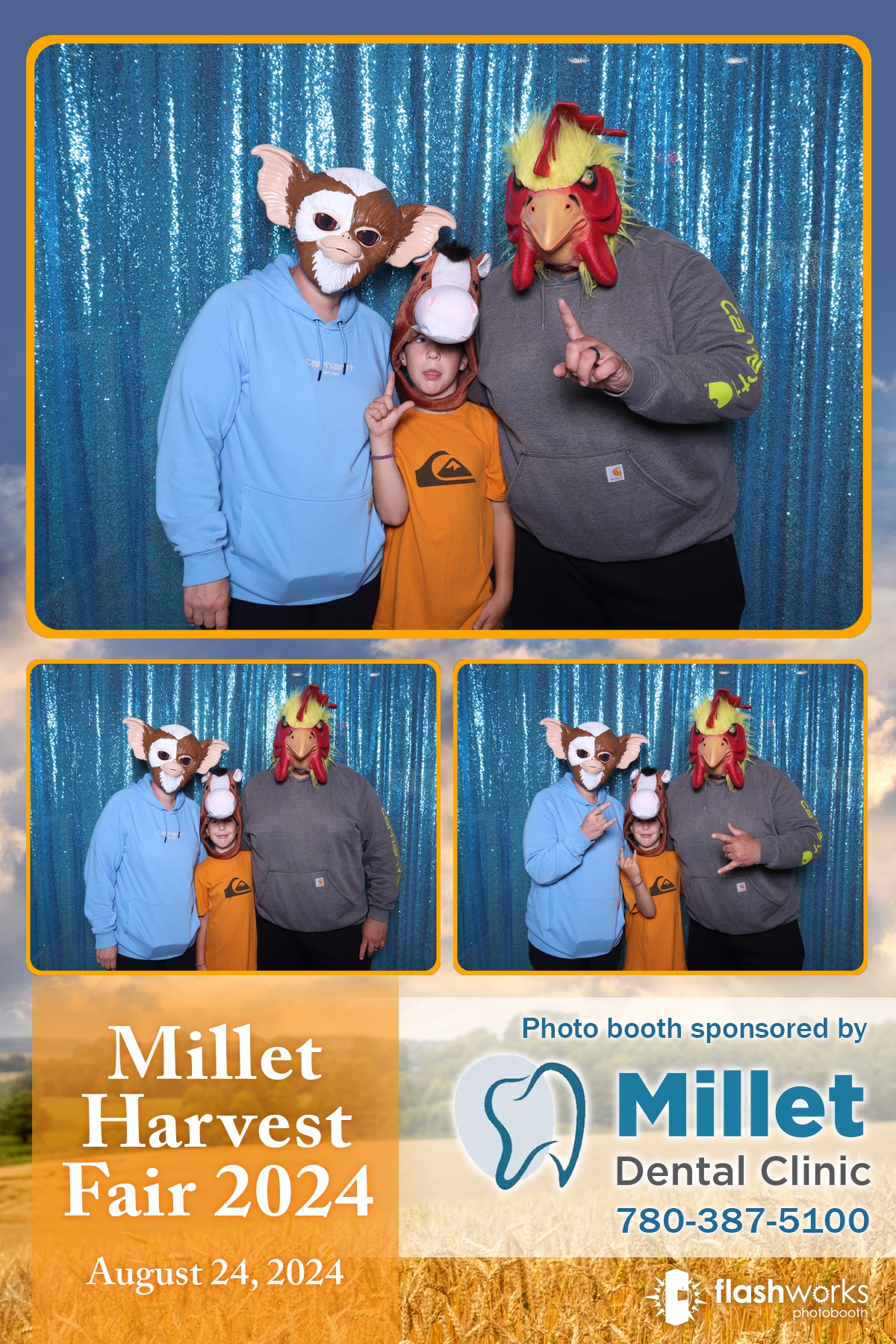 Millet Harvest Fair 20204 | View more photos from the event at gallery.flashworksphotobooth.com/u/FlashworksPhotoboothInc/Millet-Harvest-Fair-20204