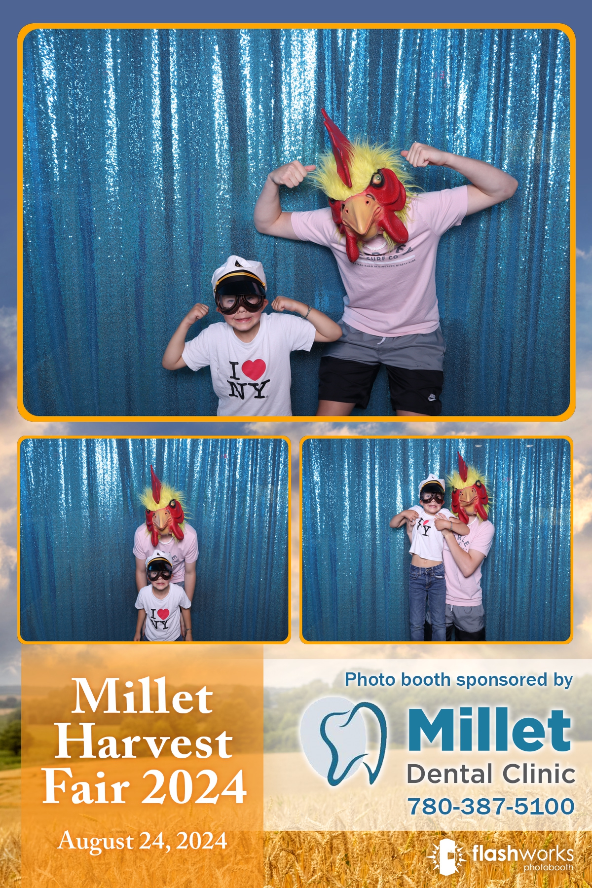 Millet Harvest Fair 20204 | View more photos from the event at gallery.flashworksphotobooth.com/u/FlashworksPhotoboothInc/Millet-Harvest-Fair-20204