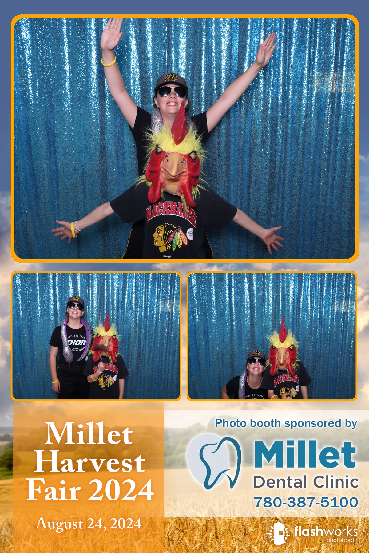 Millet Harvest Fair 20204 | View more photos from the event at gallery.flashworksphotobooth.com/u/FlashworksPhotoboothInc/Millet-Harvest-Fair-20204