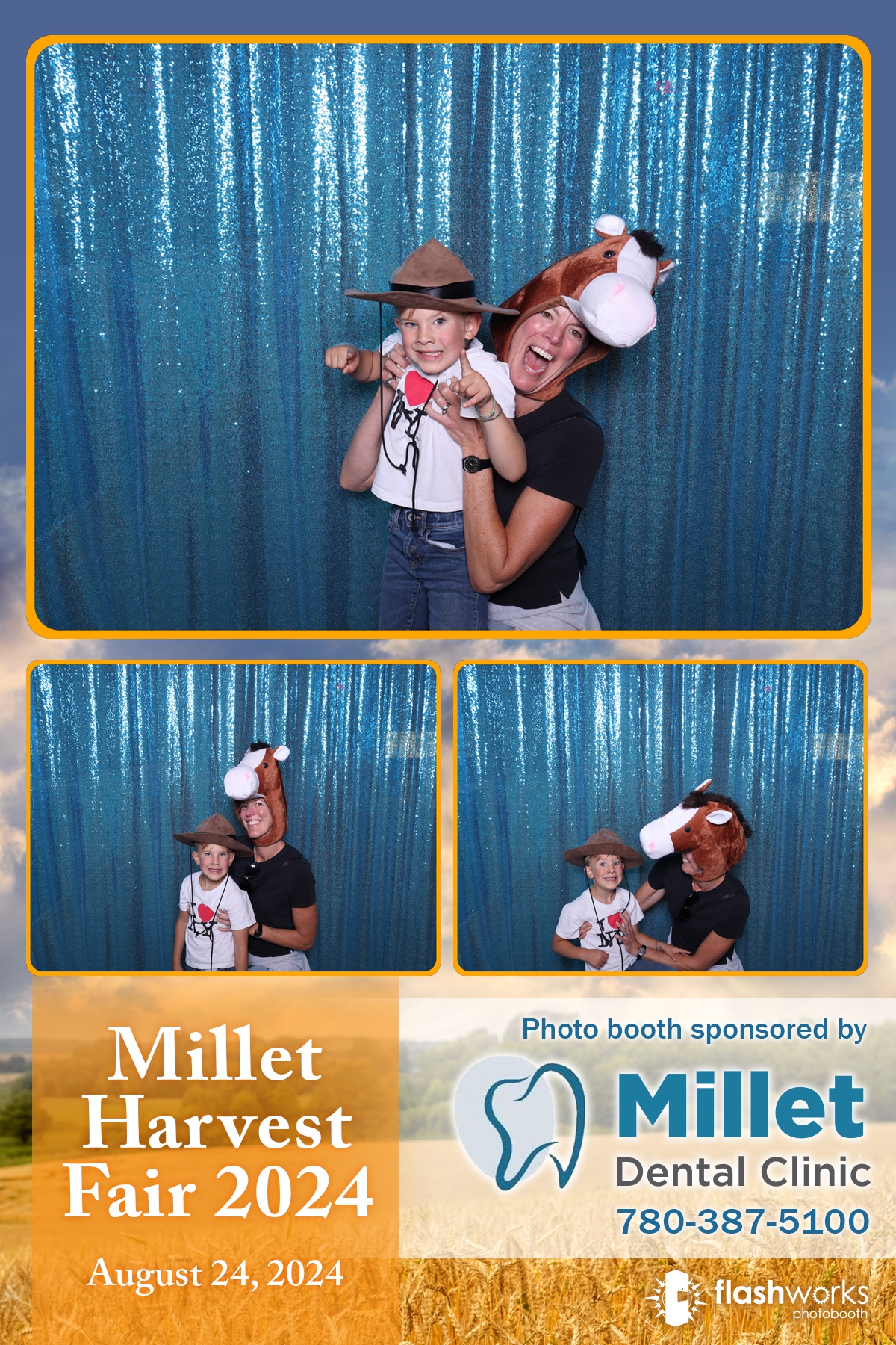 Millet Harvest Fair 20204 | View more photos from the event at gallery.flashworksphotobooth.com/u/FlashworksPhotoboothInc/Millet-Harvest-Fair-20204