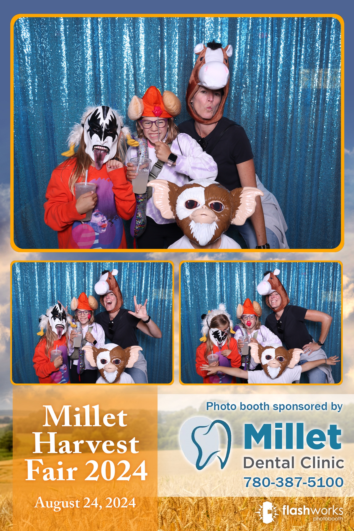 Millet Harvest Fair 20204 | View more photos from the event at gallery.flashworksphotobooth.com/u/FlashworksPhotoboothInc/Millet-Harvest-Fair-20204