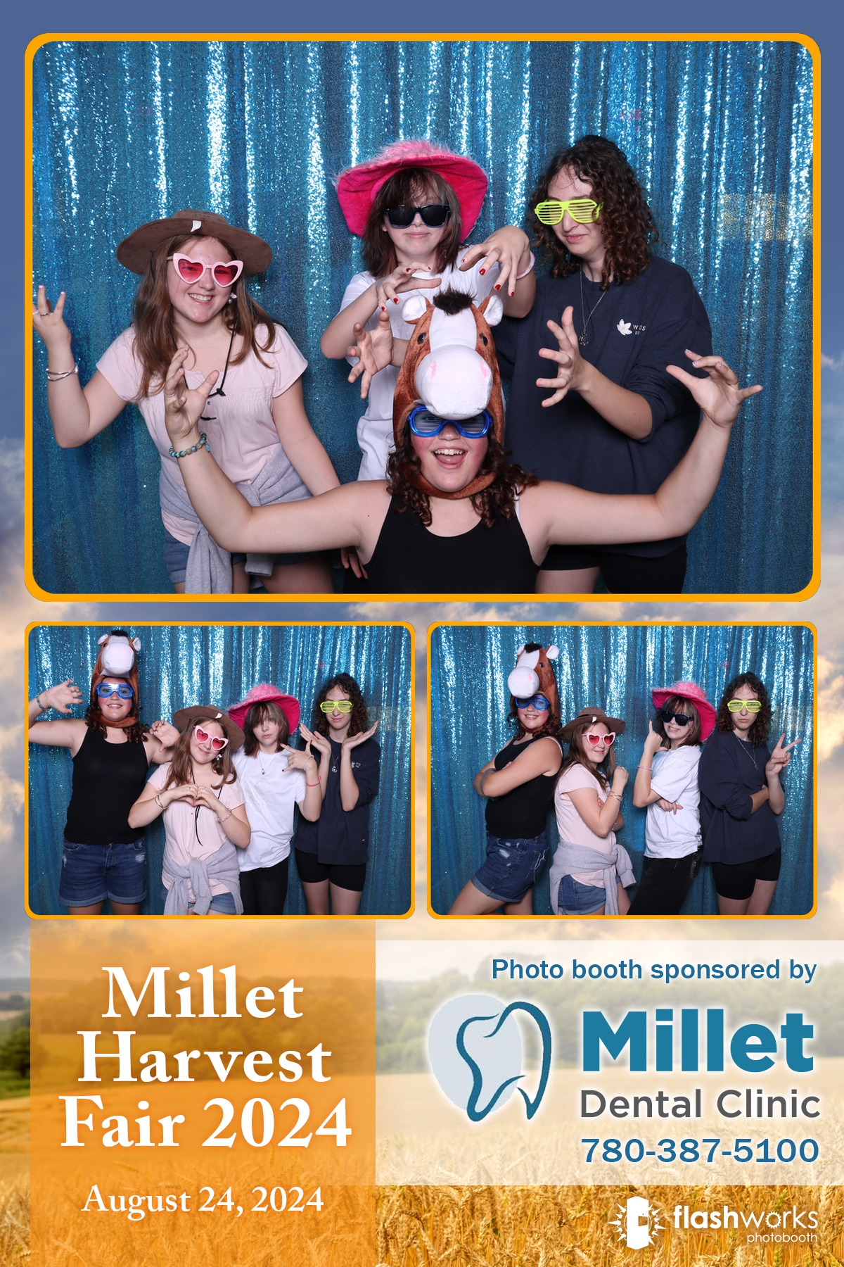 Millet Harvest Fair 20204 | View more photos from the event at gallery.flashworksphotobooth.com/u/FlashworksPhotoboothInc/Millet-Harvest-Fair-20204