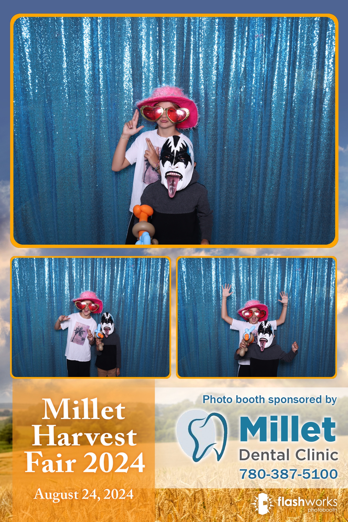 Millet Harvest Fair 20204 | View more photos from the event at gallery.flashworksphotobooth.com/u/FlashworksPhotoboothInc/Millet-Harvest-Fair-20204