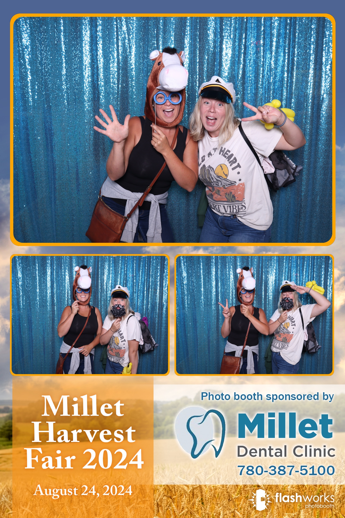 Millet Harvest Fair 20204 | View more photos from the event at gallery.flashworksphotobooth.com/u/FlashworksPhotoboothInc/Millet-Harvest-Fair-20204